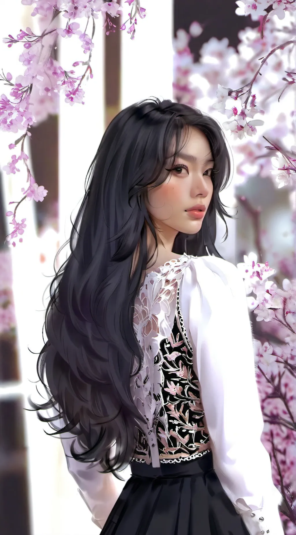 ai character: 🍻Beatrice/Bee🐝 background