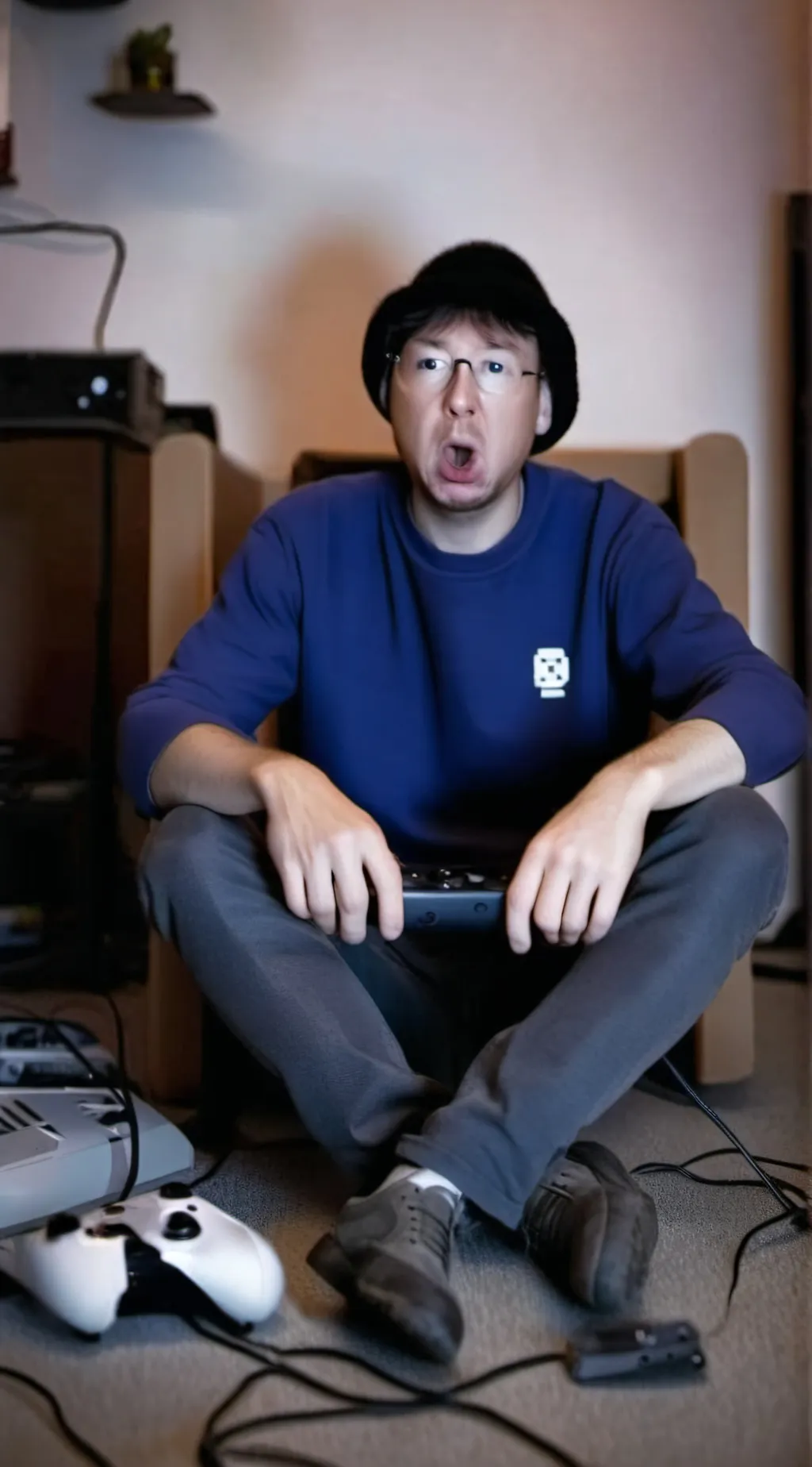 ai character: disaster qwel made background