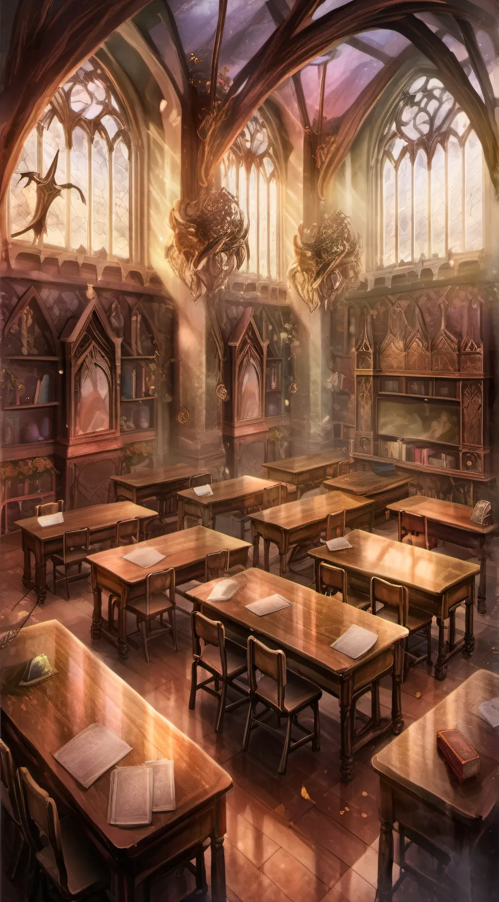 ai character: High school rp background