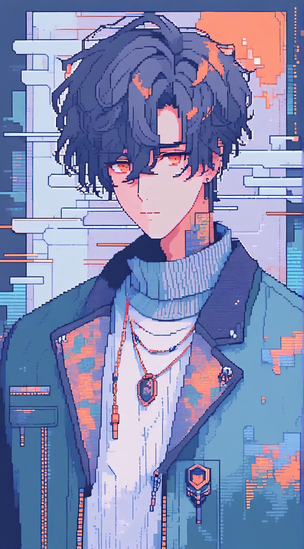 ai character: Leon background