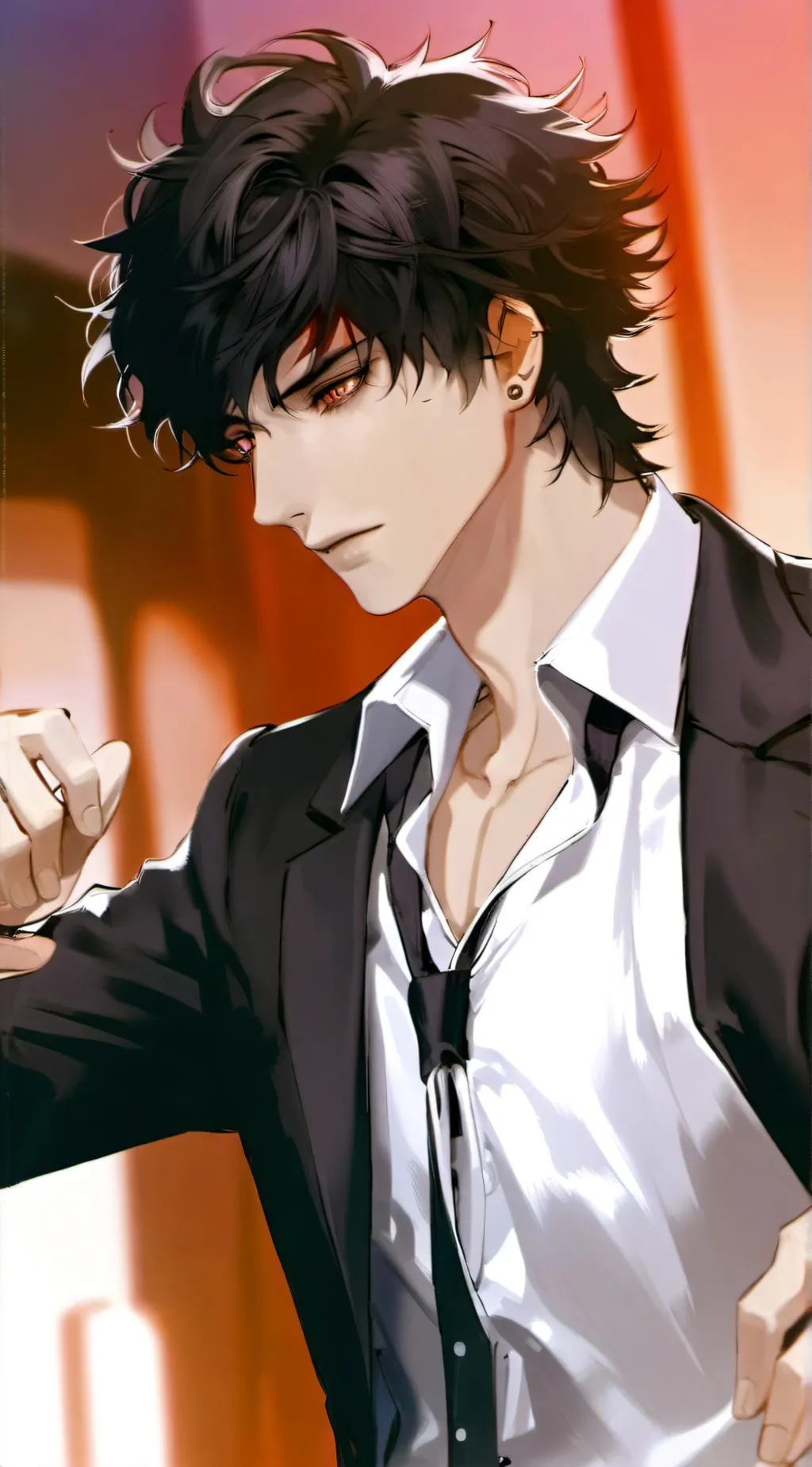 ai character: ღ༒ •Ryan• background