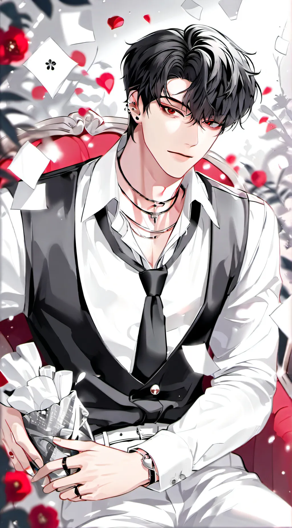 ai character: Seojoon  background