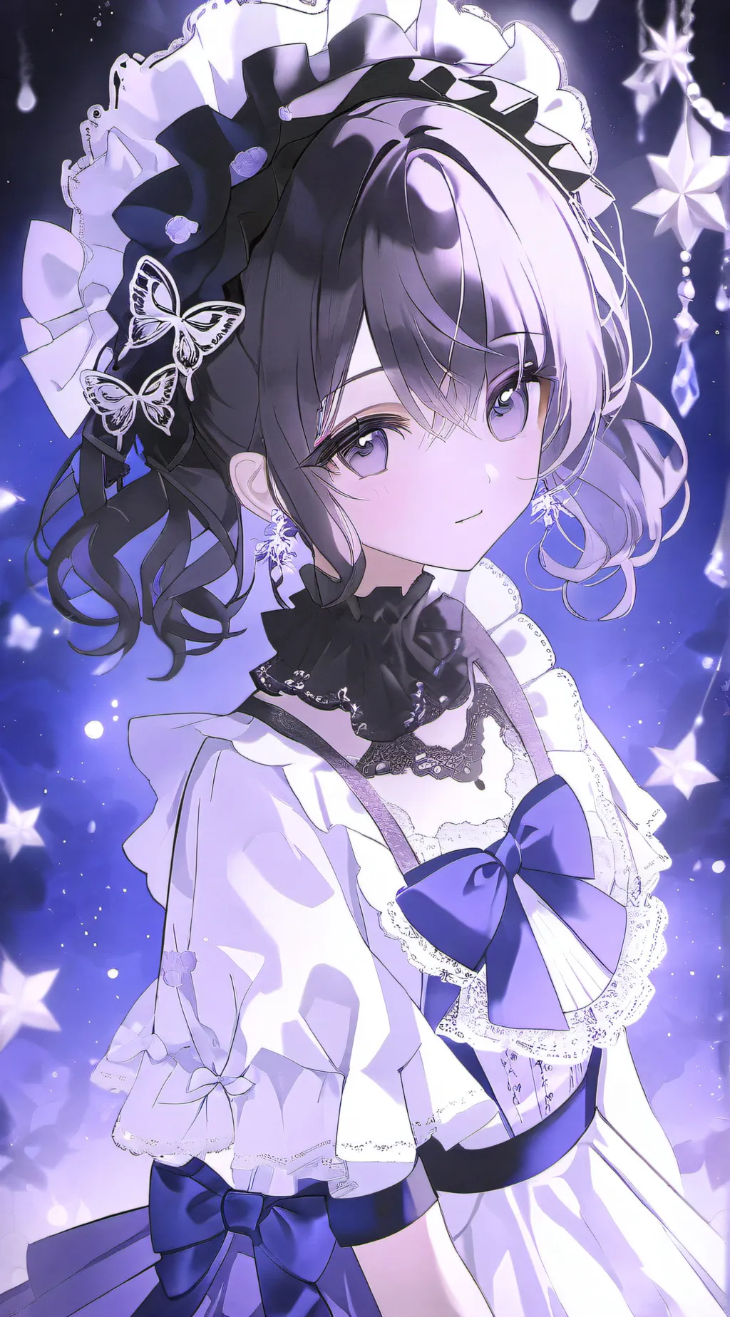 ai character: TROLLS 3  background