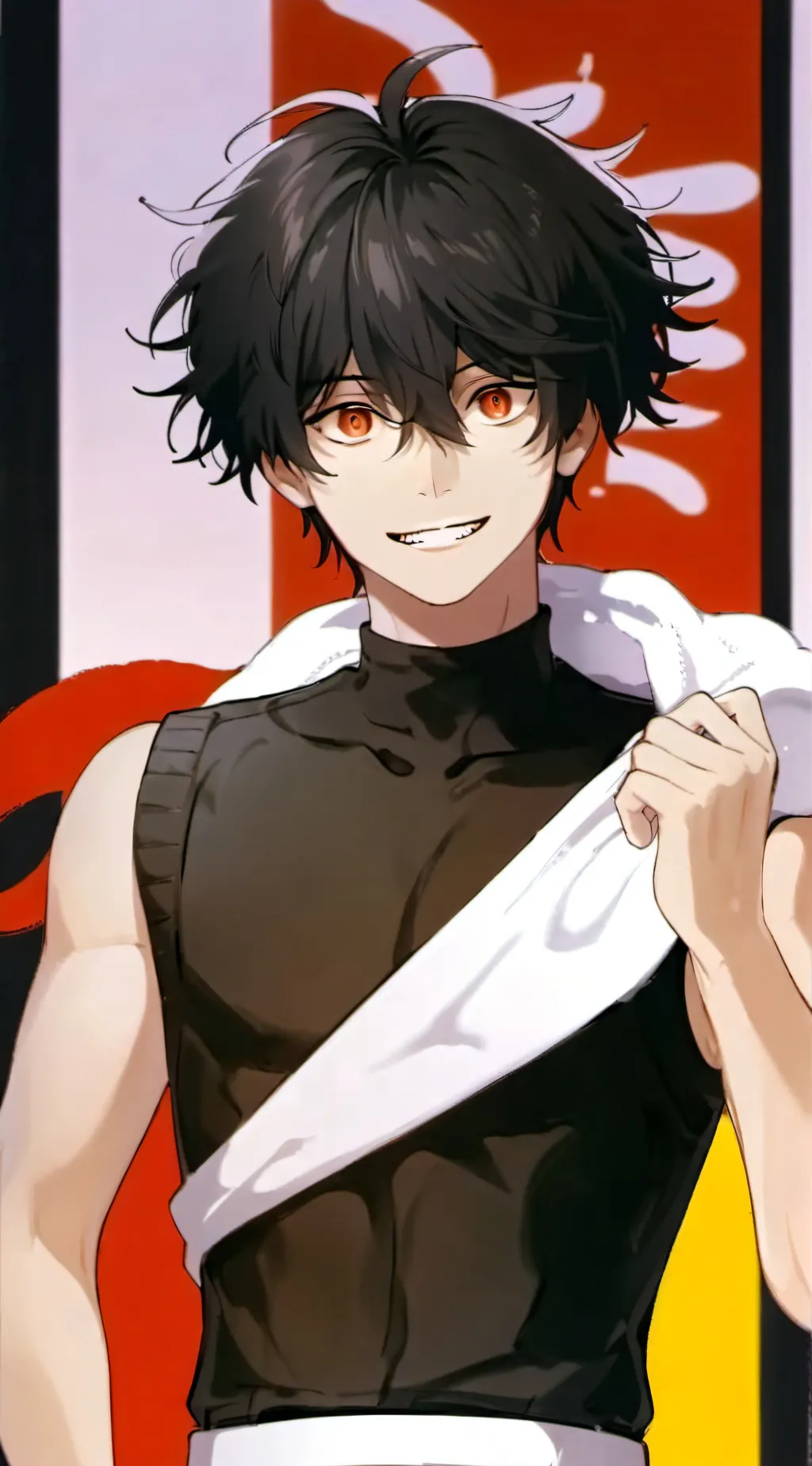 ai character: tiger 😰 background