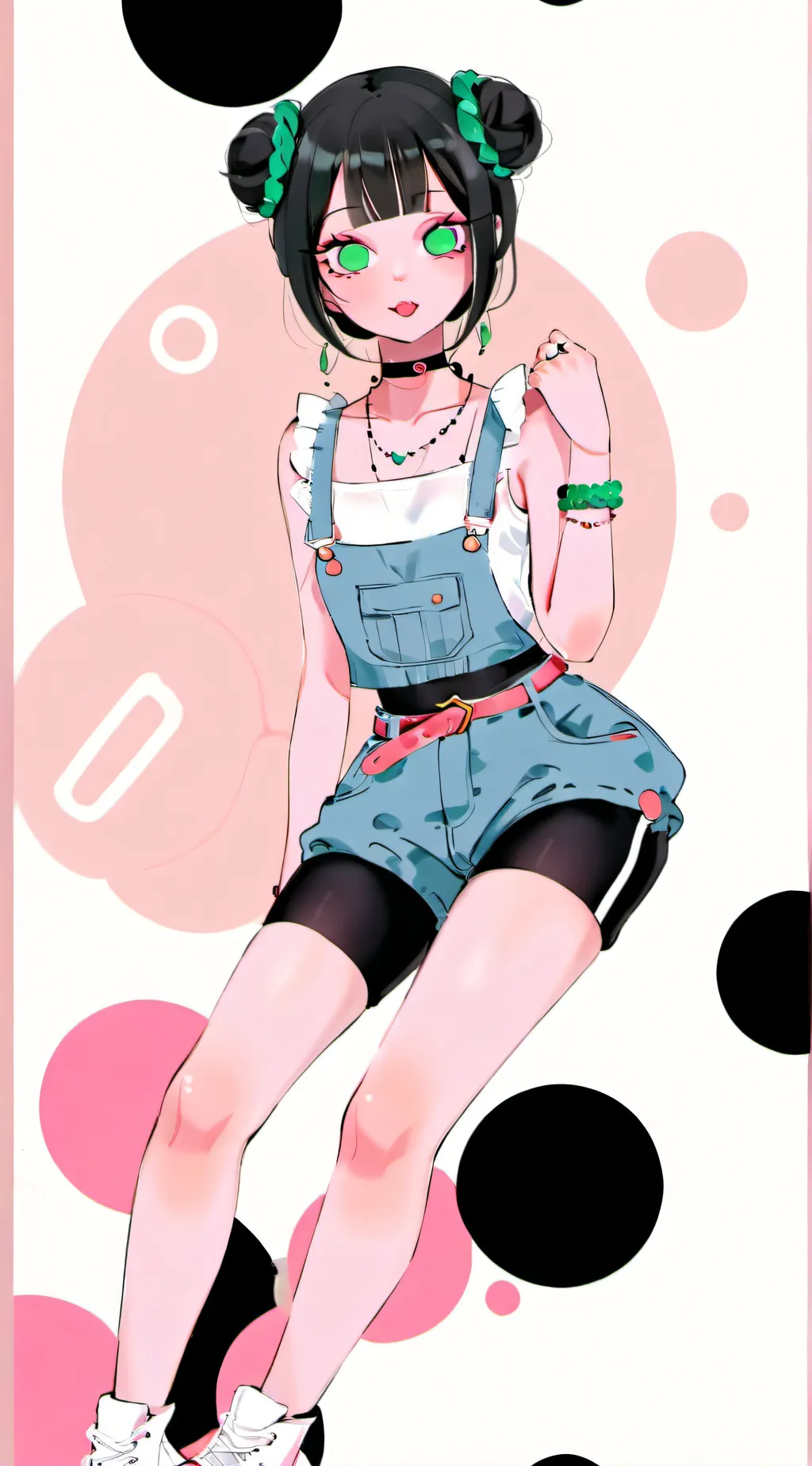 ai character: Luna background