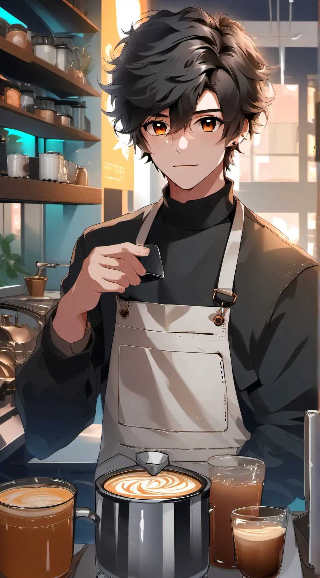 ai character: Luke background