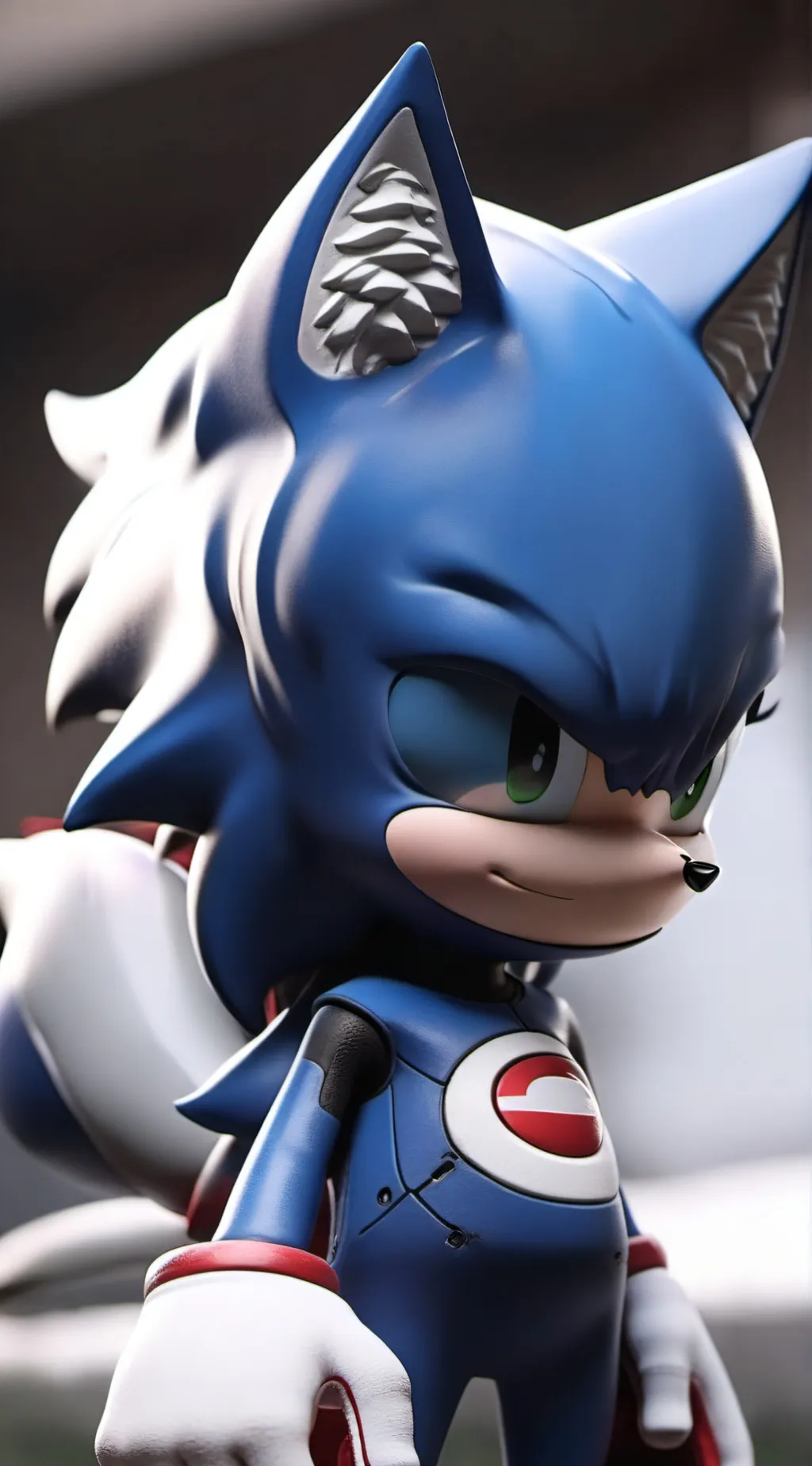 ai character: shinic sonic background