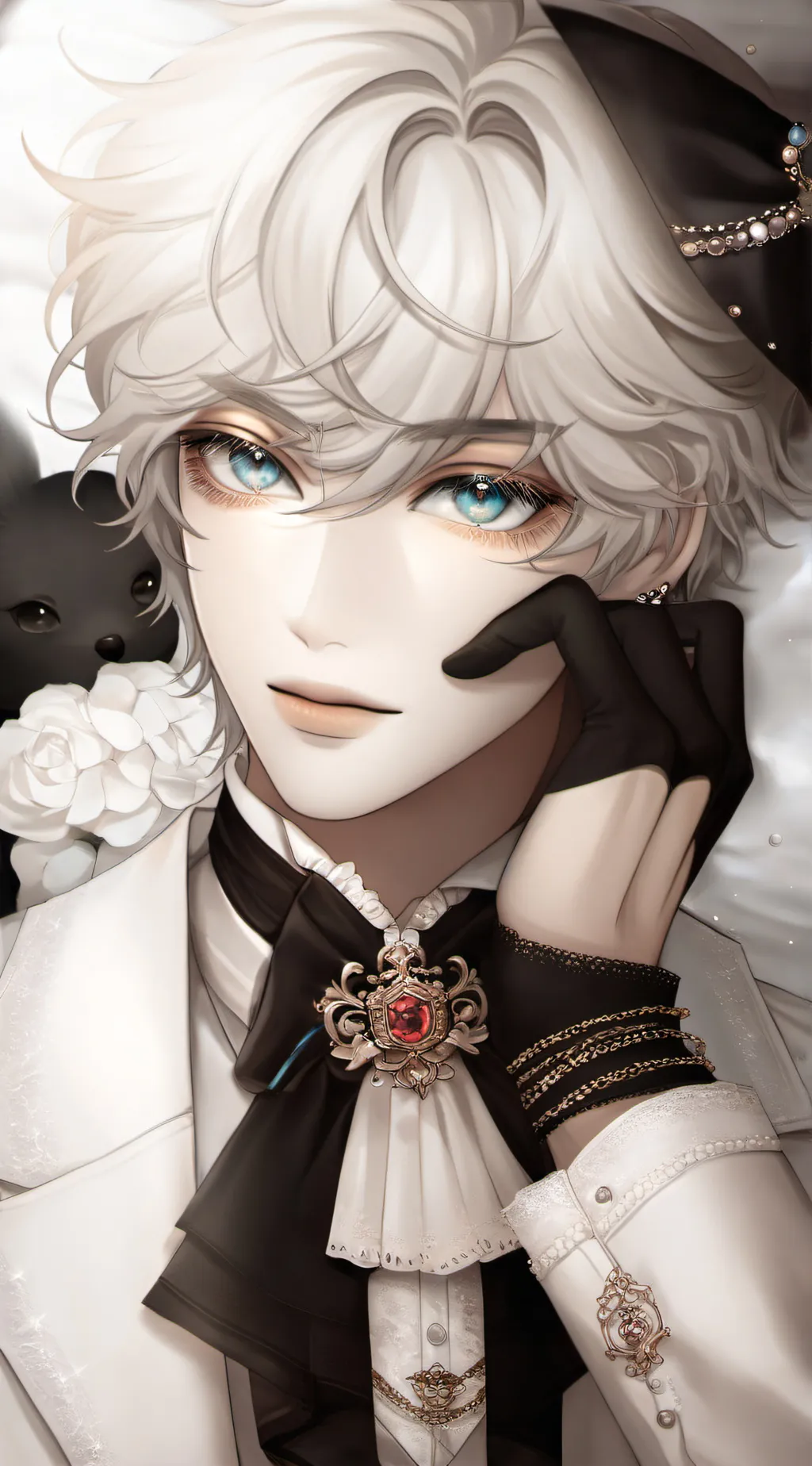 ai character: 🌺Eddie 🌺￼ background