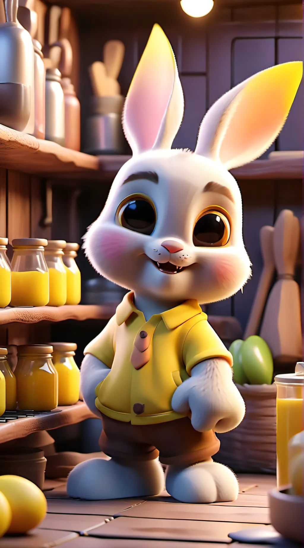 ai character: Cuddles background