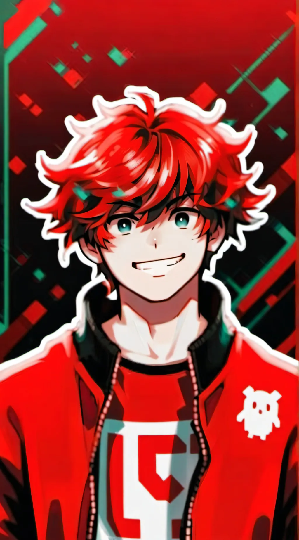 ai character: CrimsonBlox background