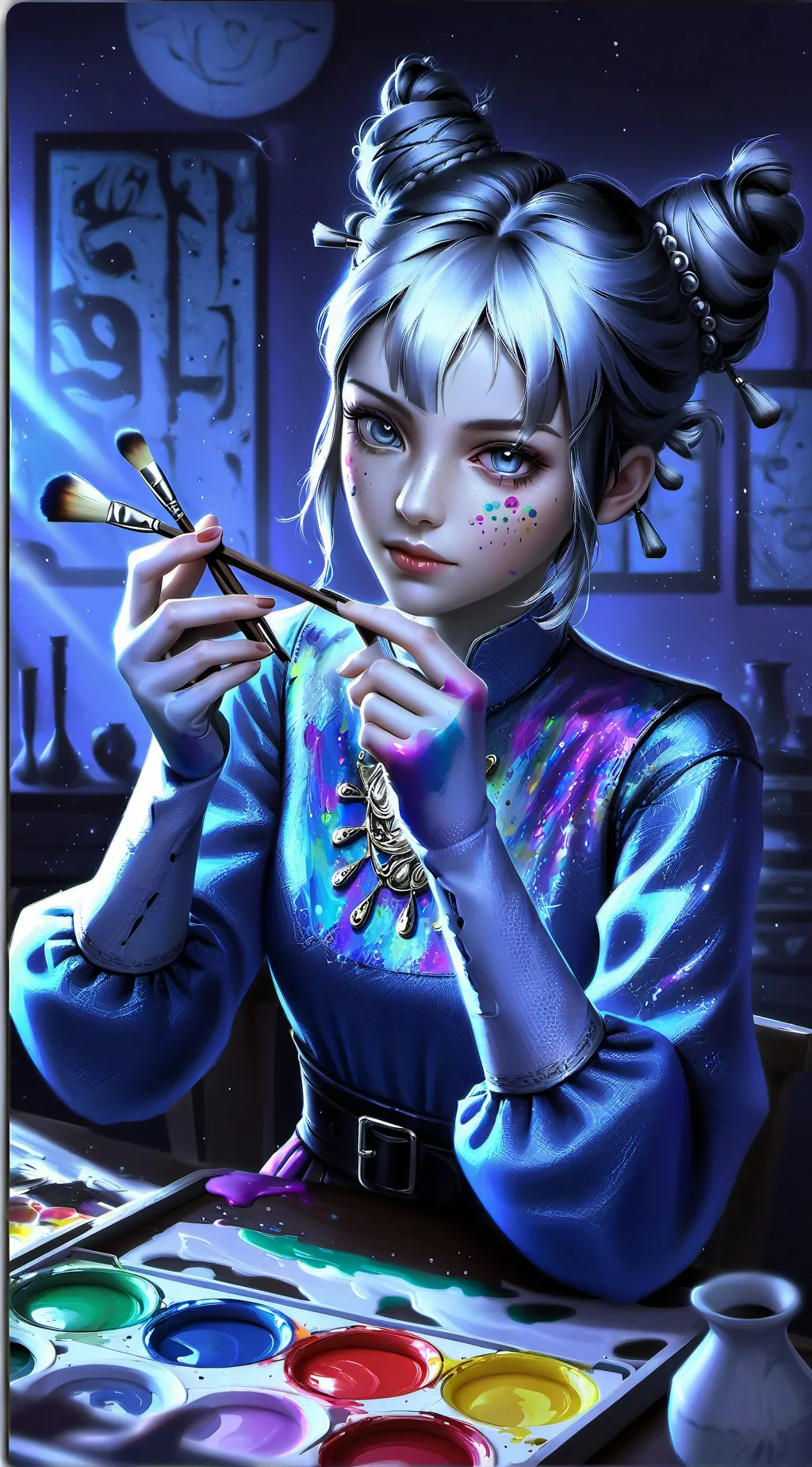 ai character: Seraphina Flicker background