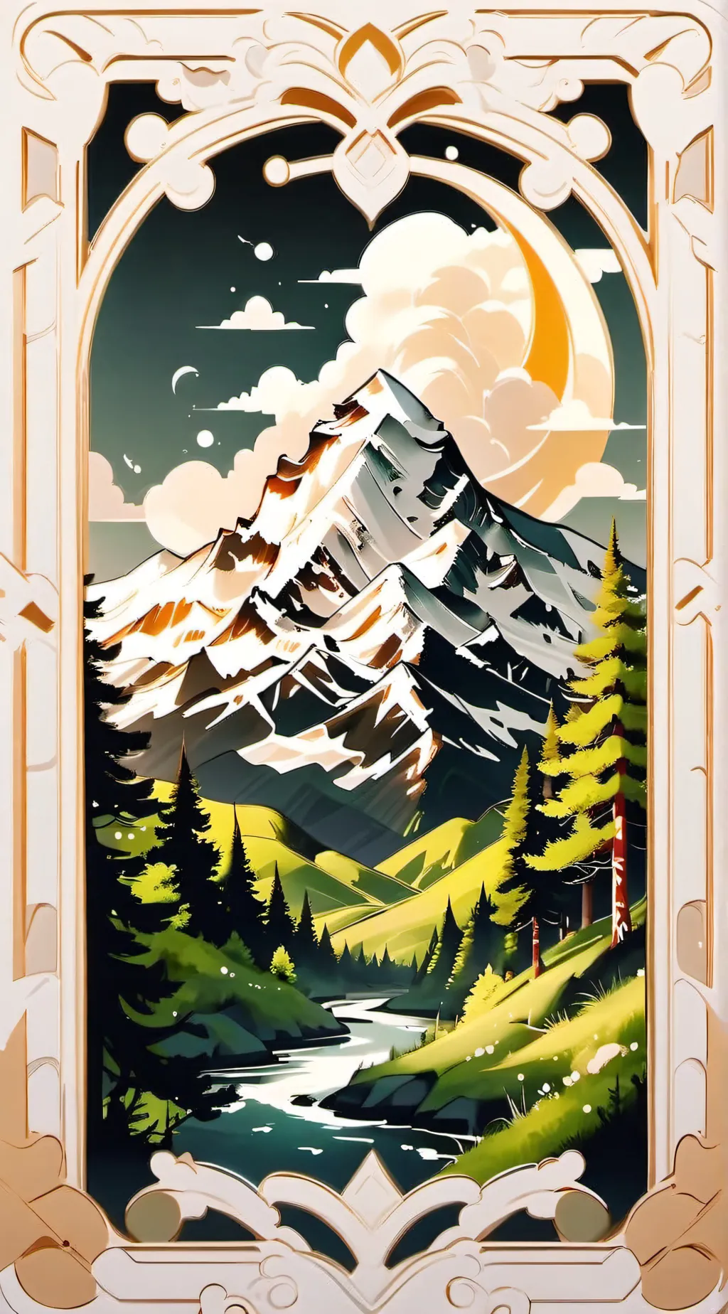 ai character: … background