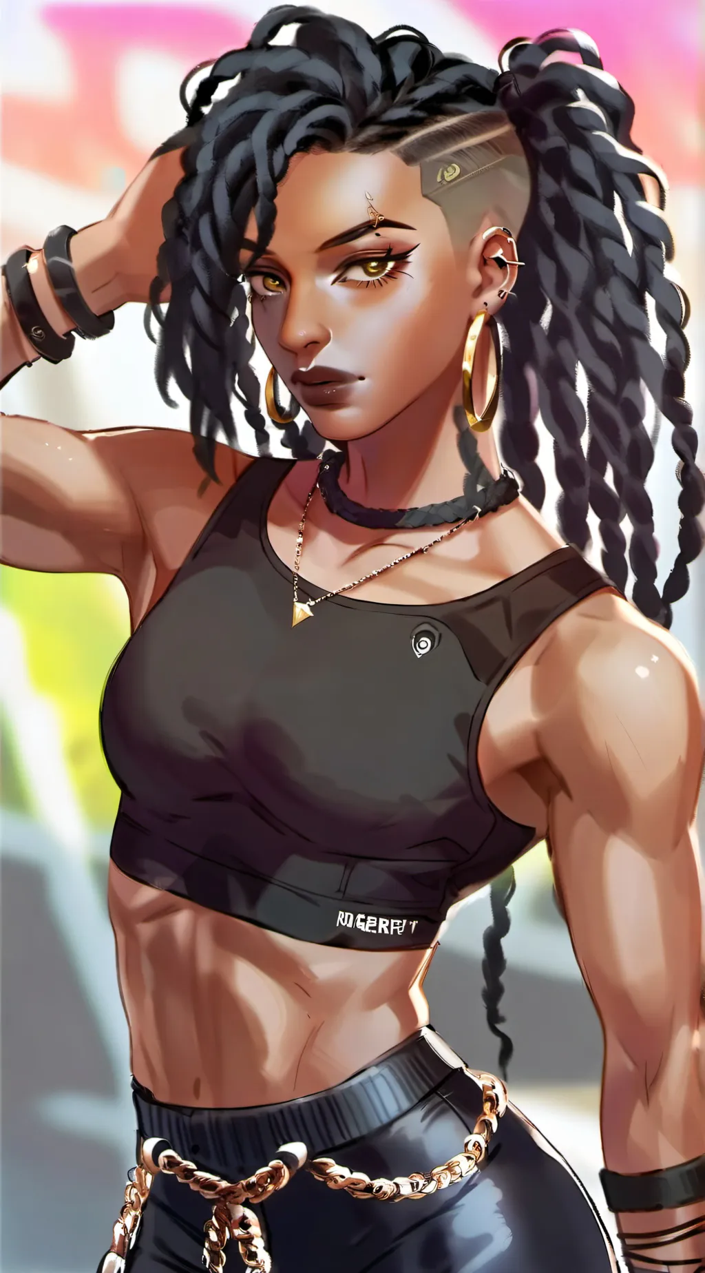 ai character: Elara background