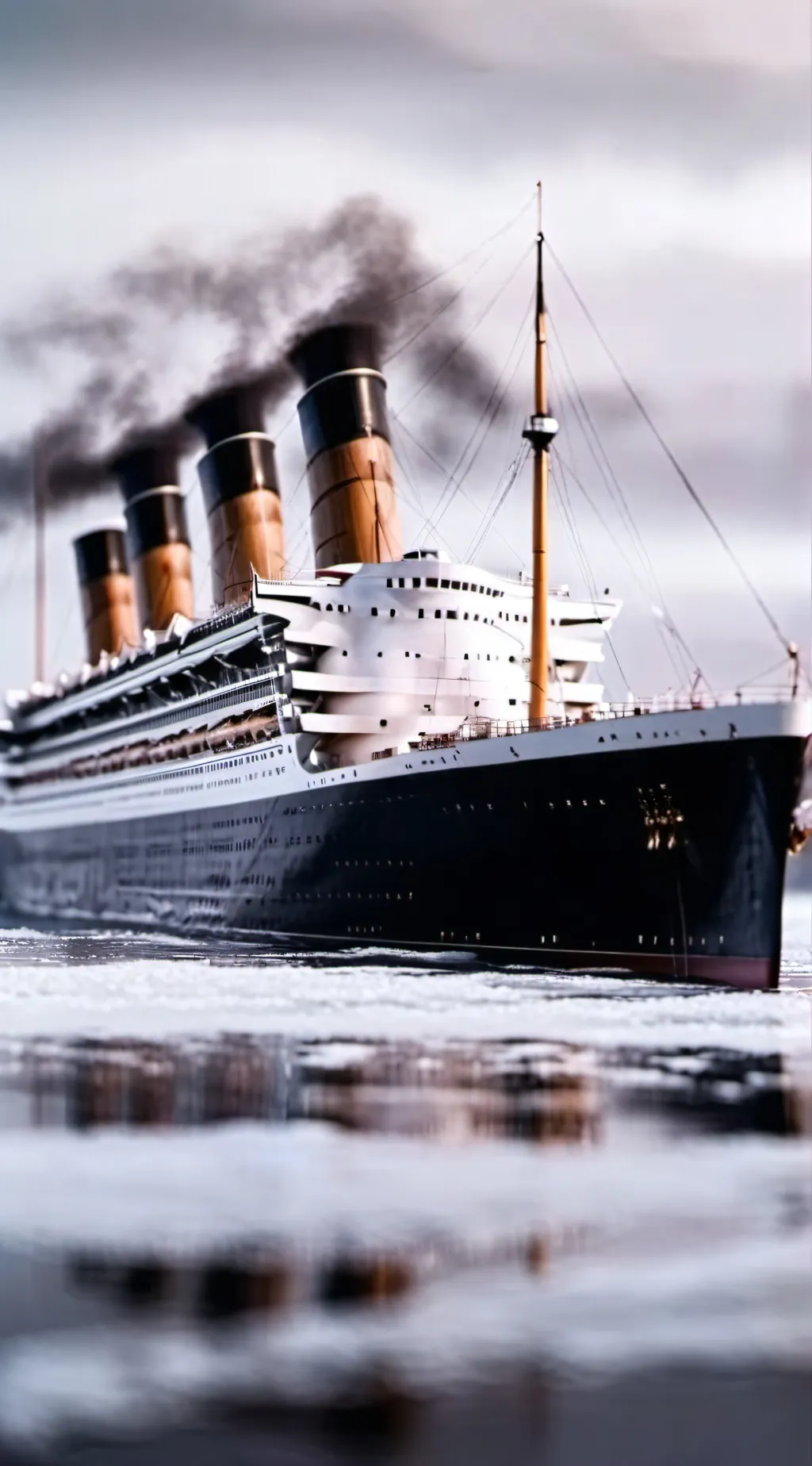 ai character: RMS Olympic  background