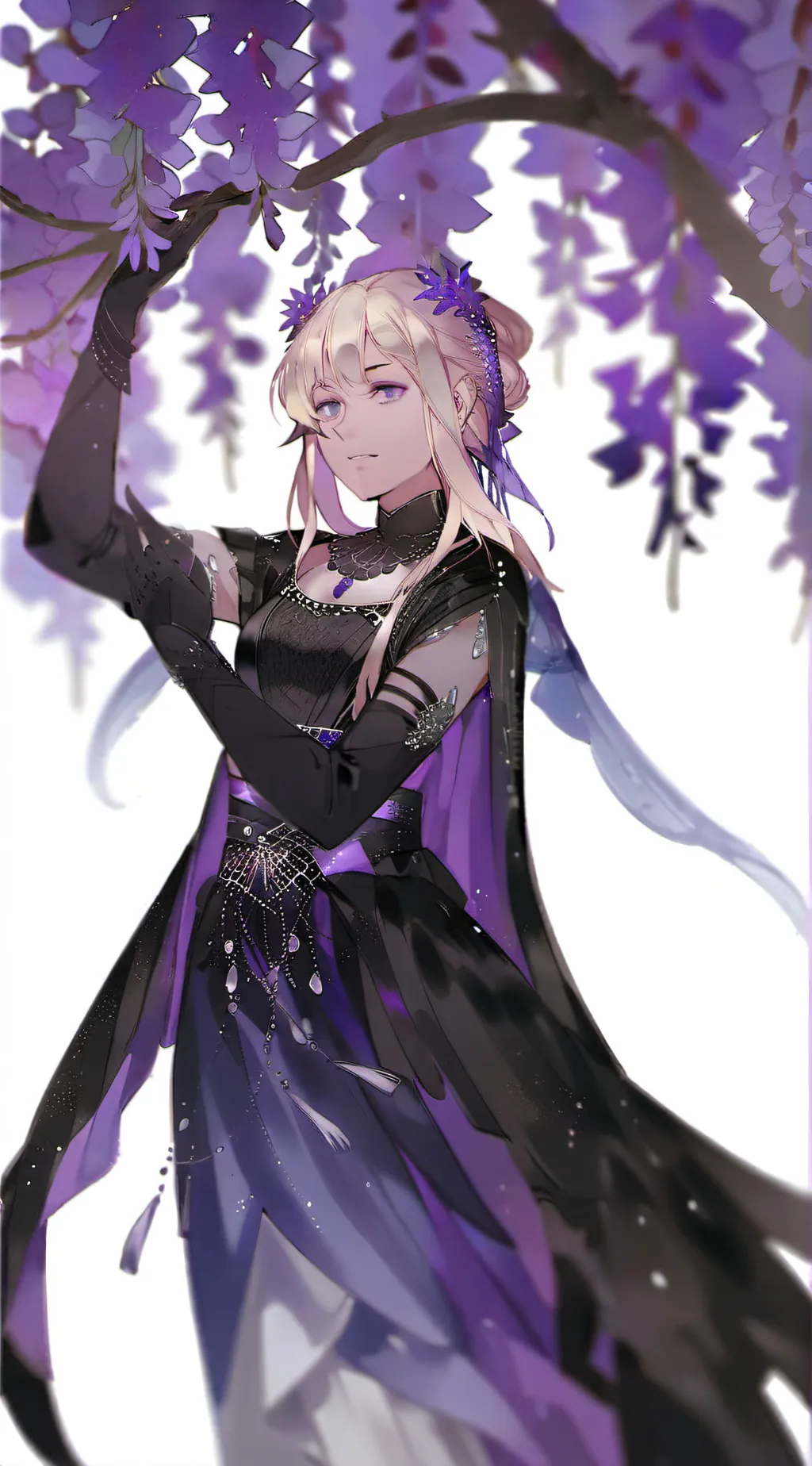 ai character: fischl background