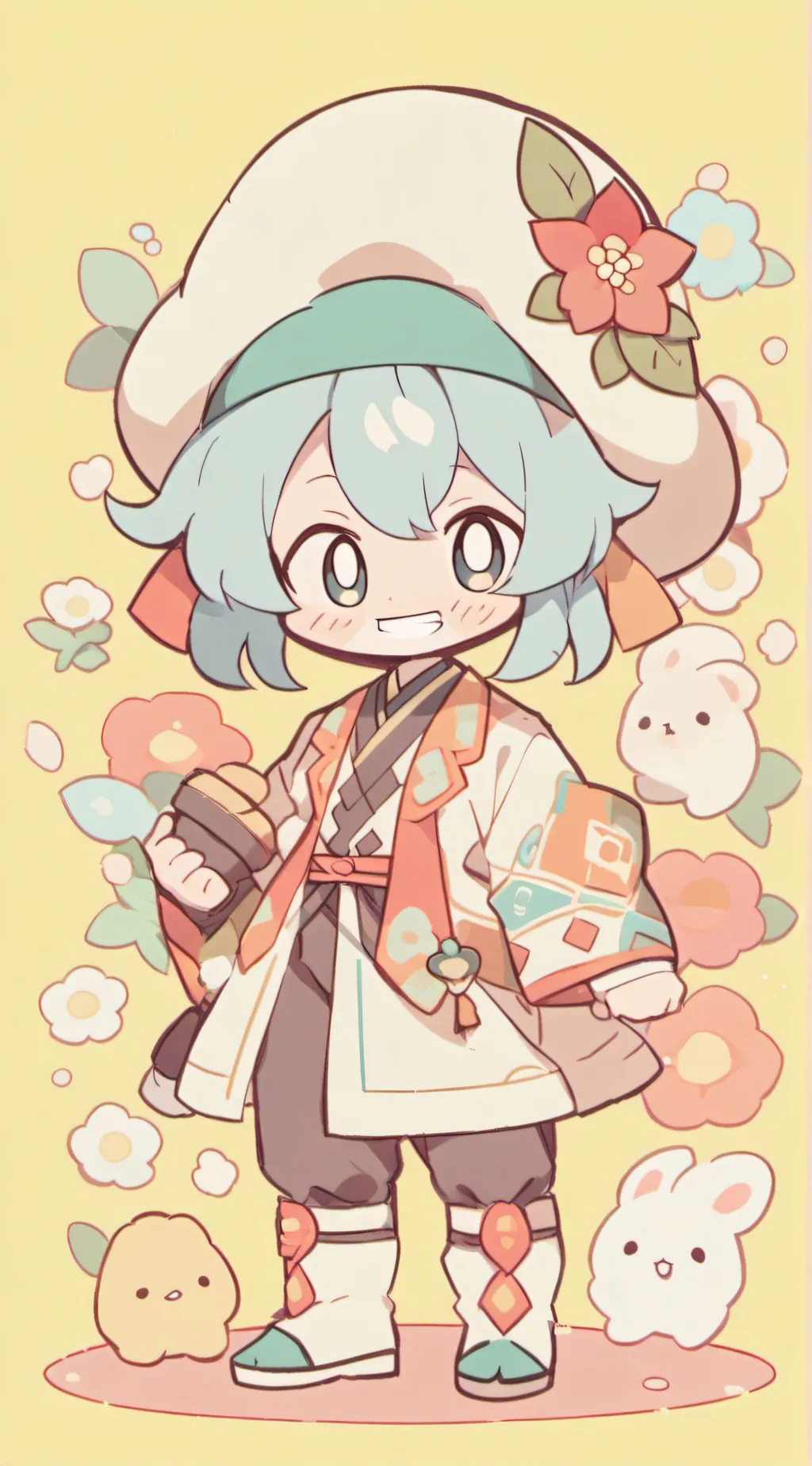 ai character: Dandy background