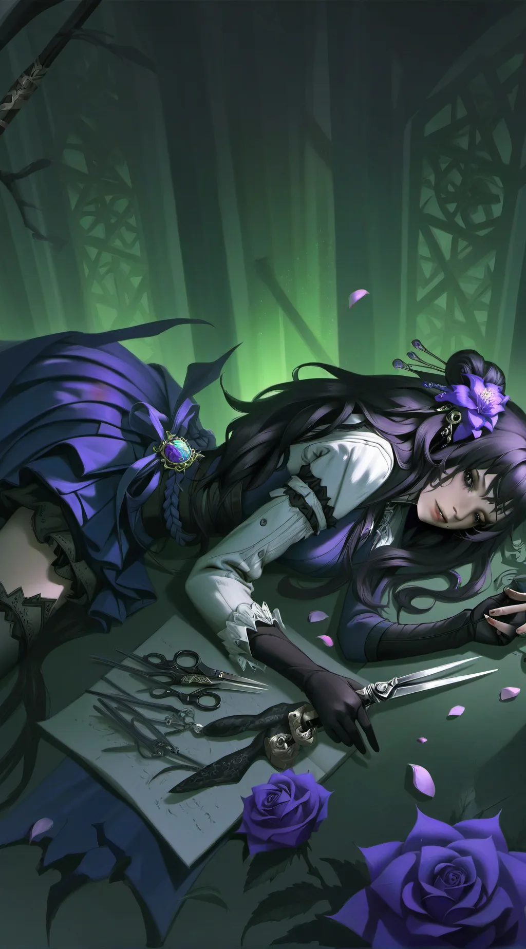 ai character: Three background