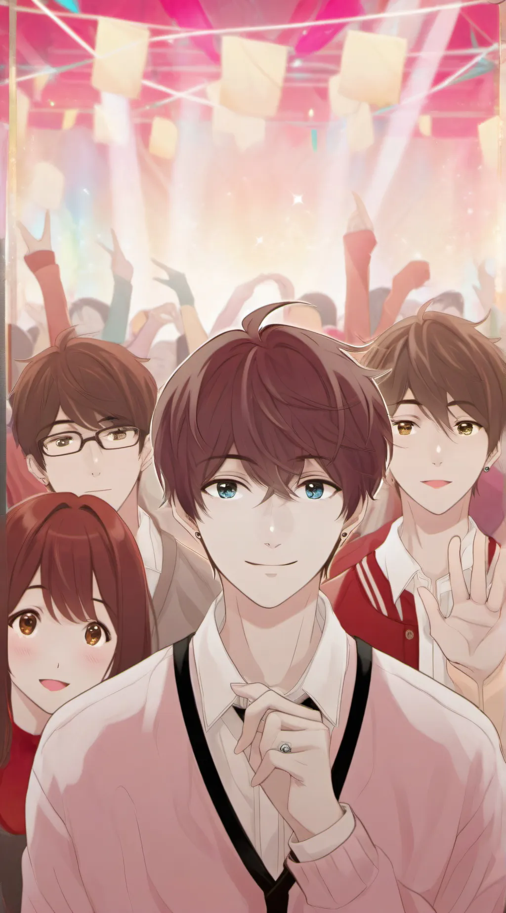 ai character: BTS background