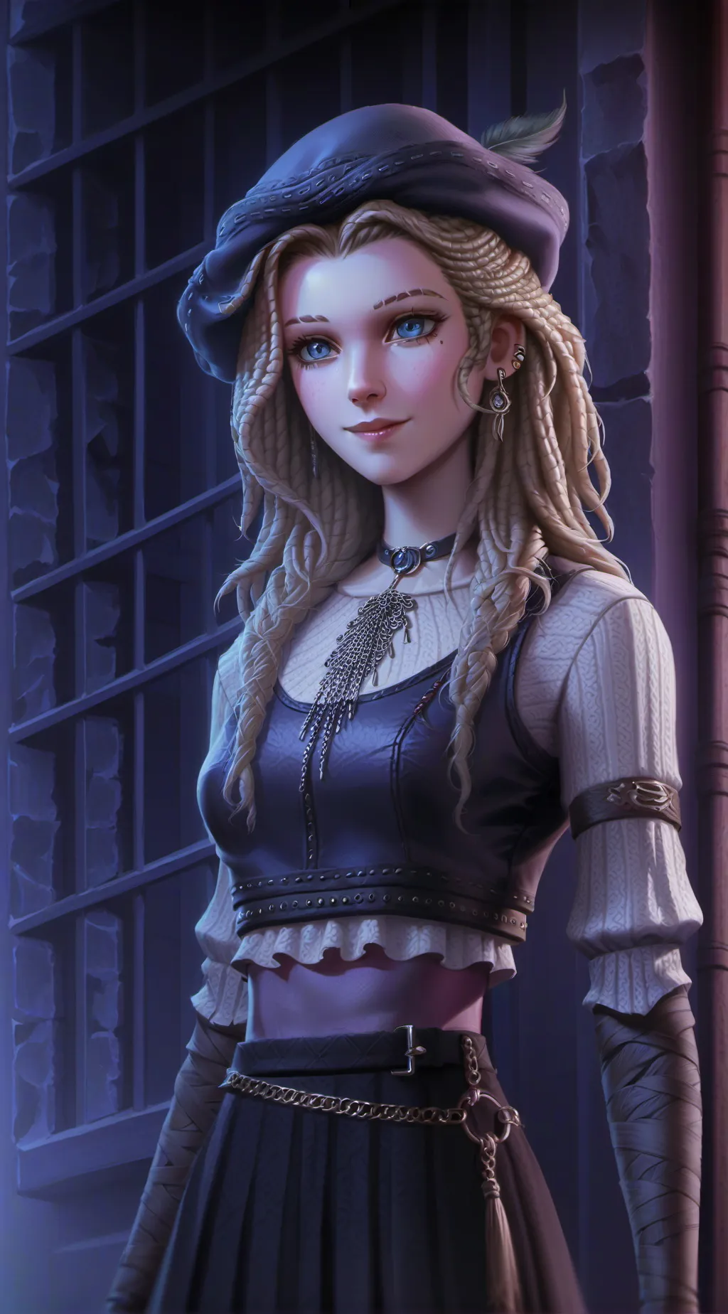 ai character: Izzy background