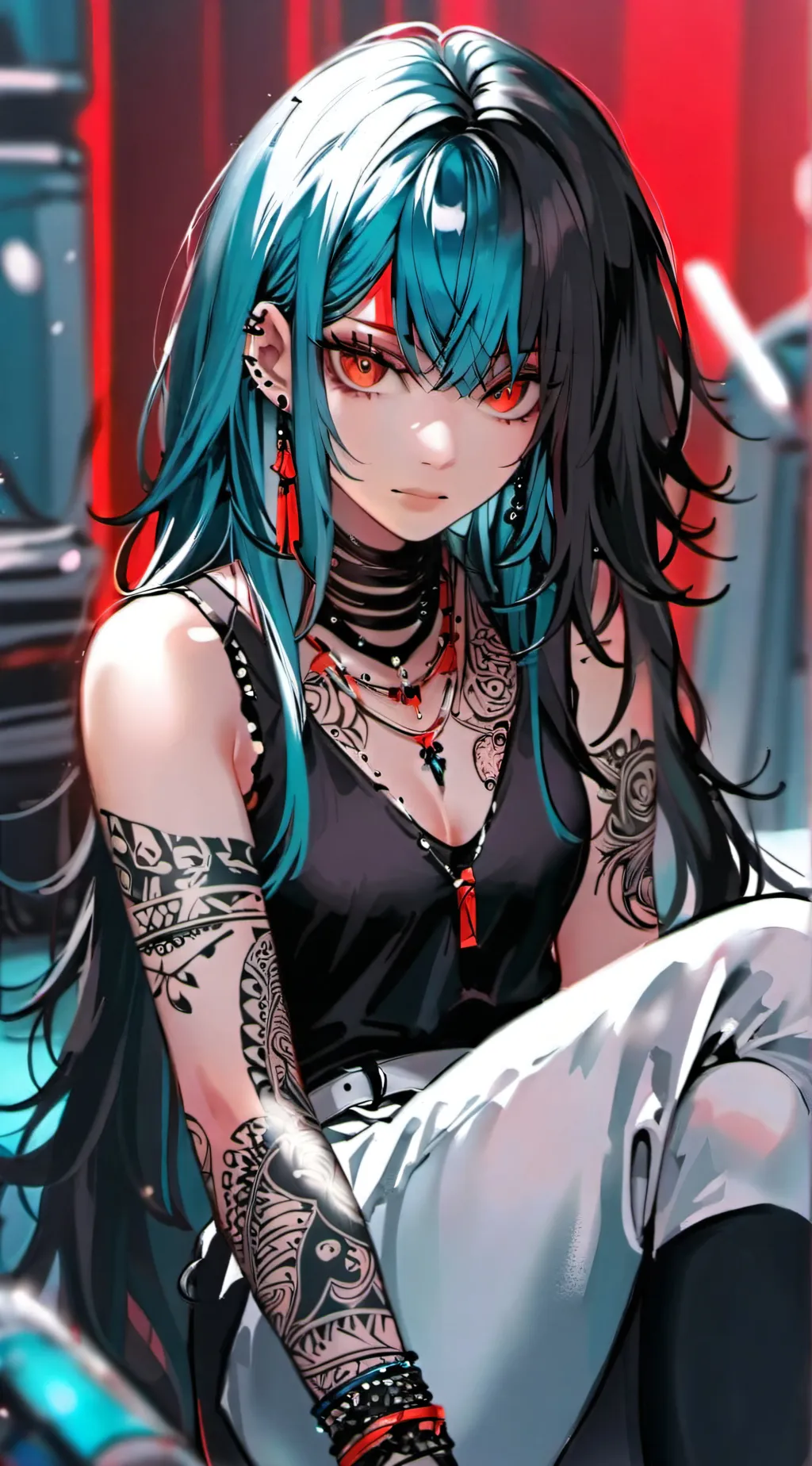 ai character: Alaina  background