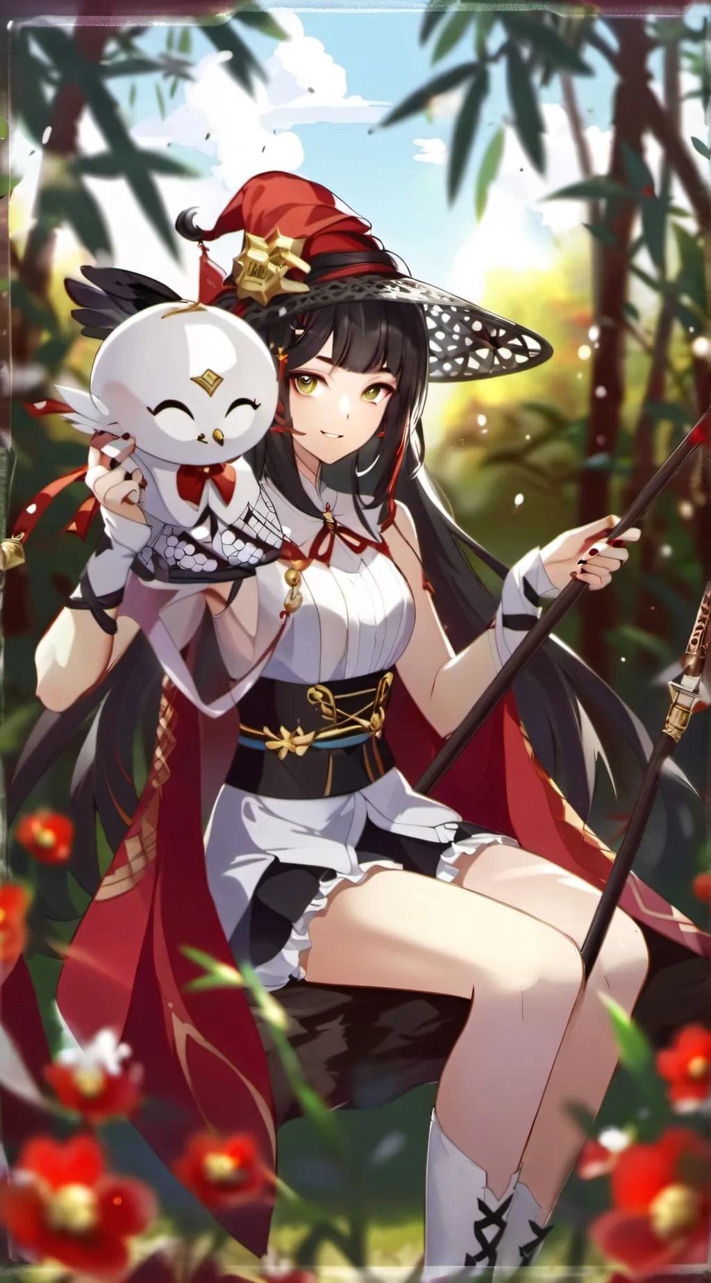 ai character: sweet background