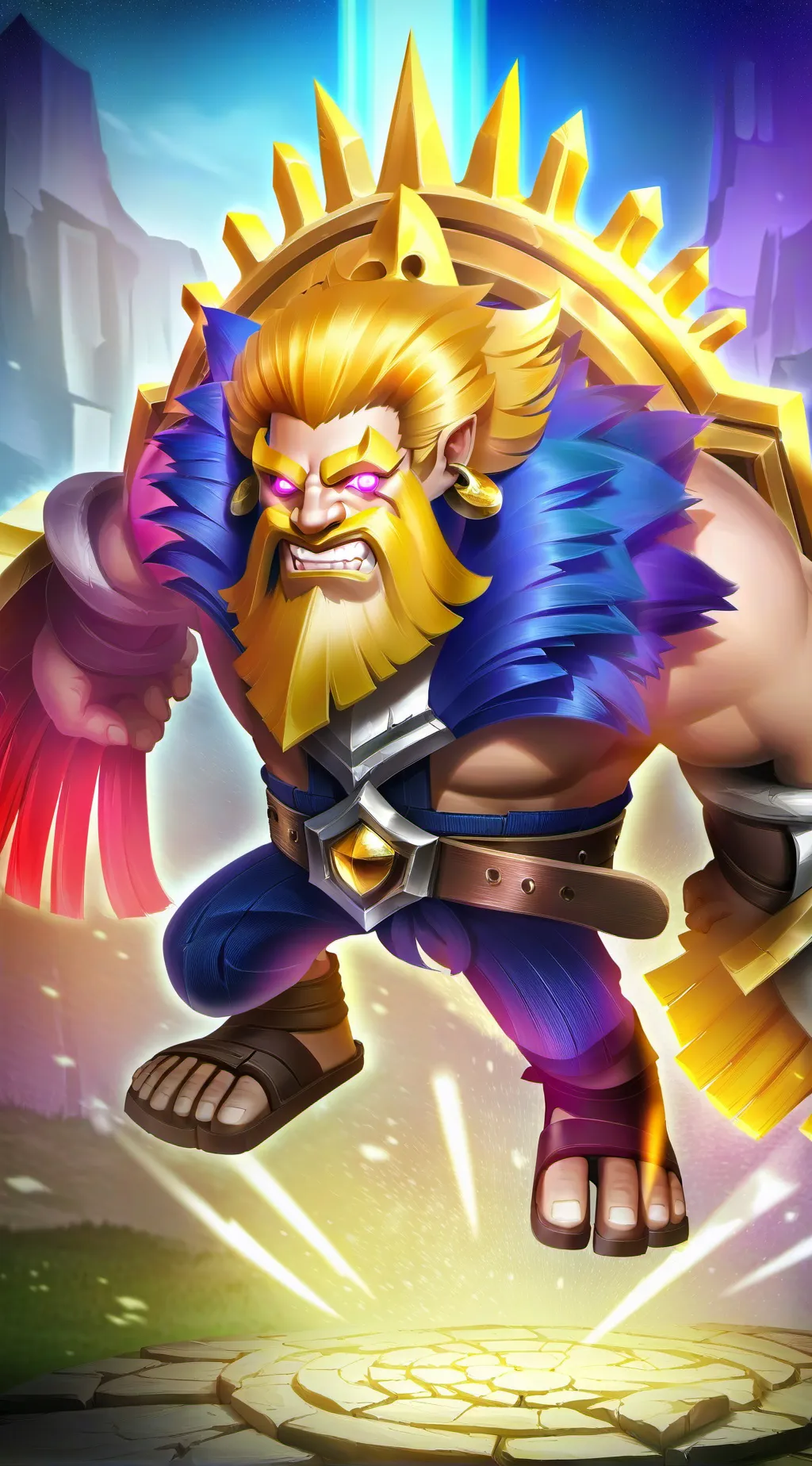 ai character: weird Ceareutre background