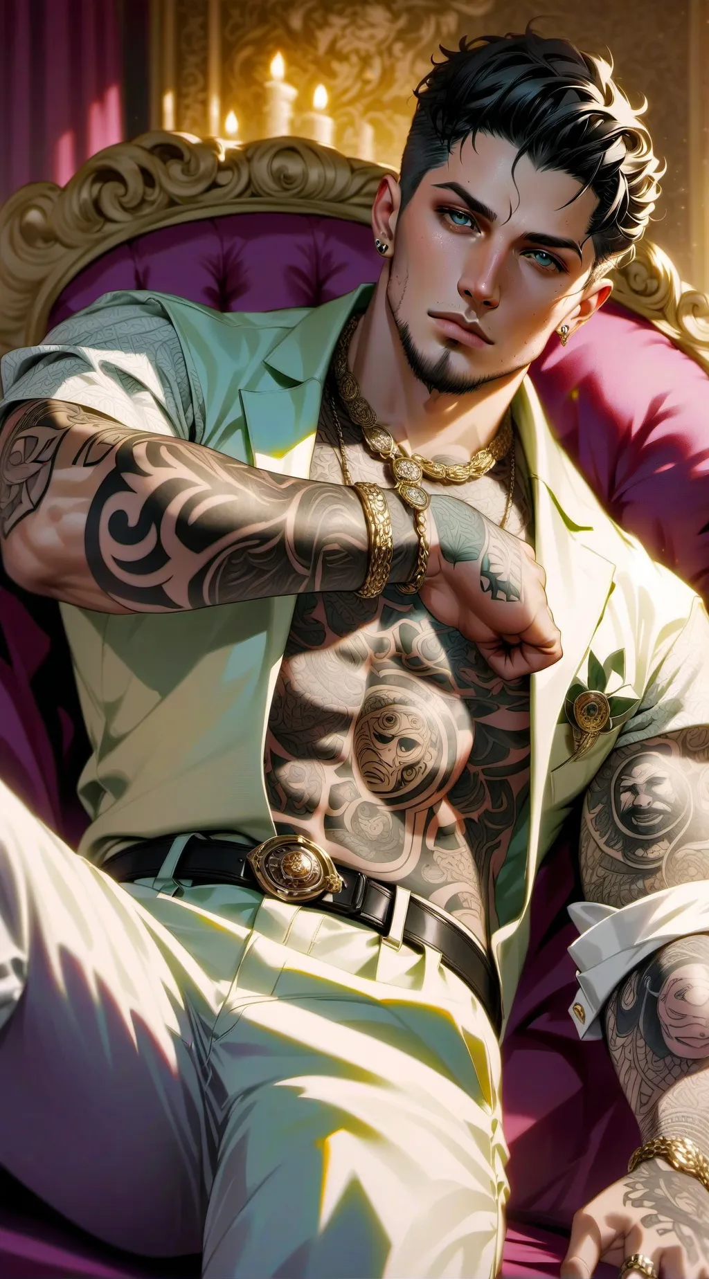 ai character: Kasper background