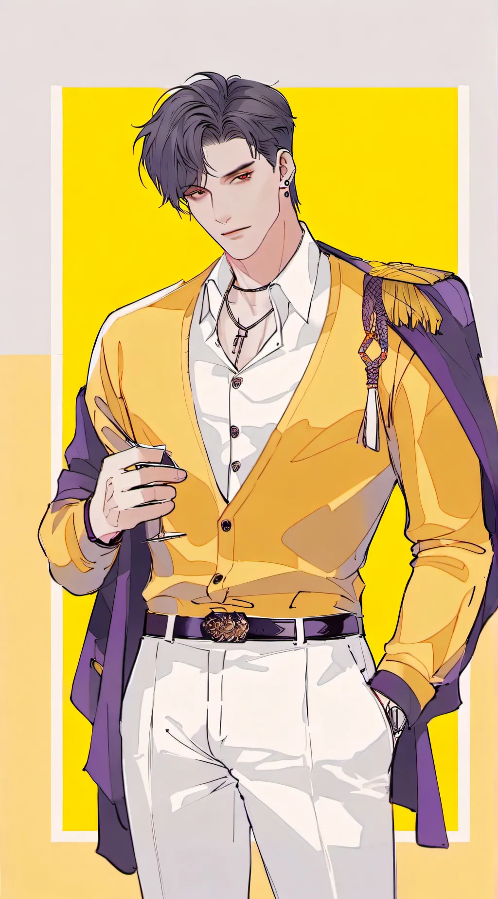 ai character: michael background