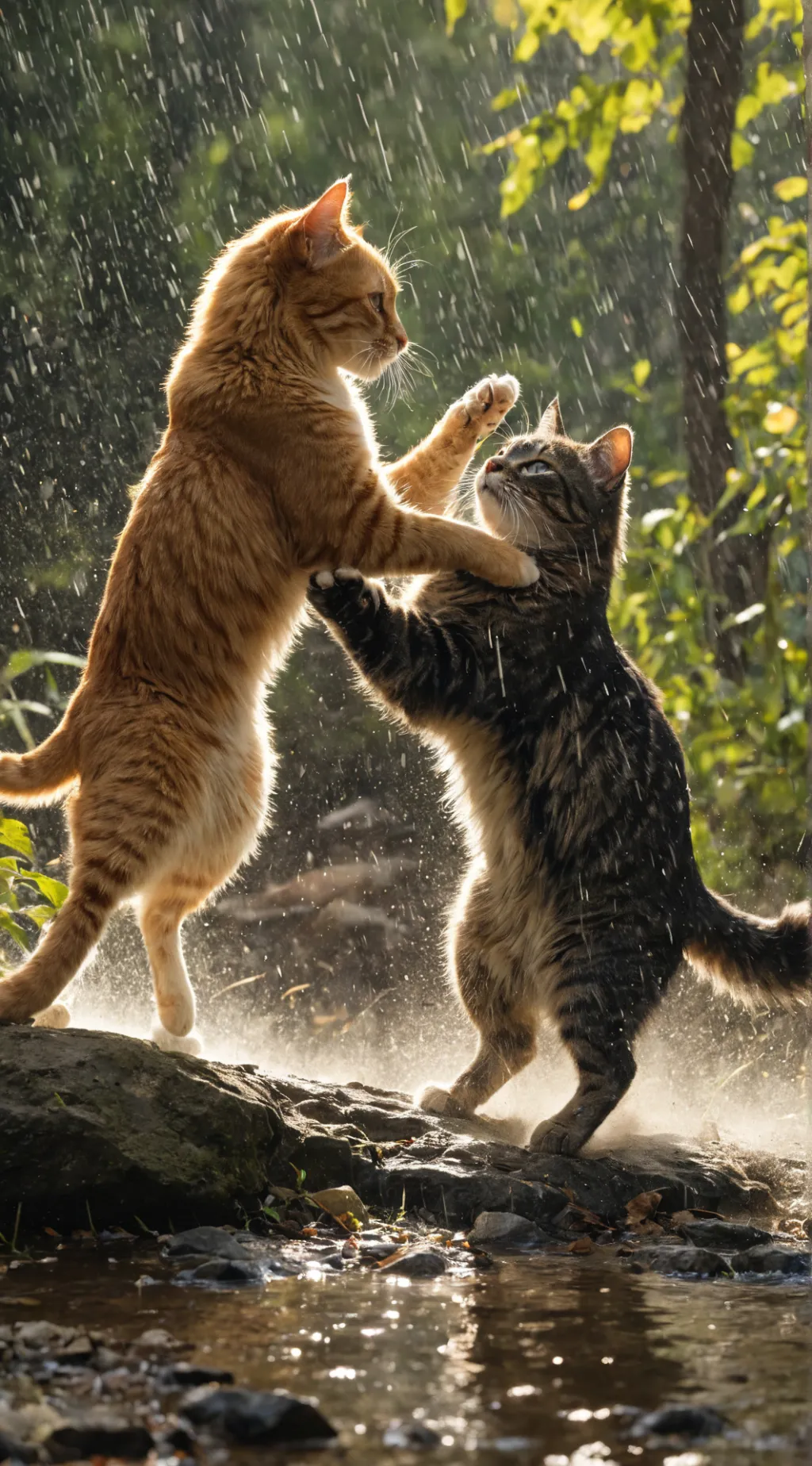 ai character: warrior cats!!! background