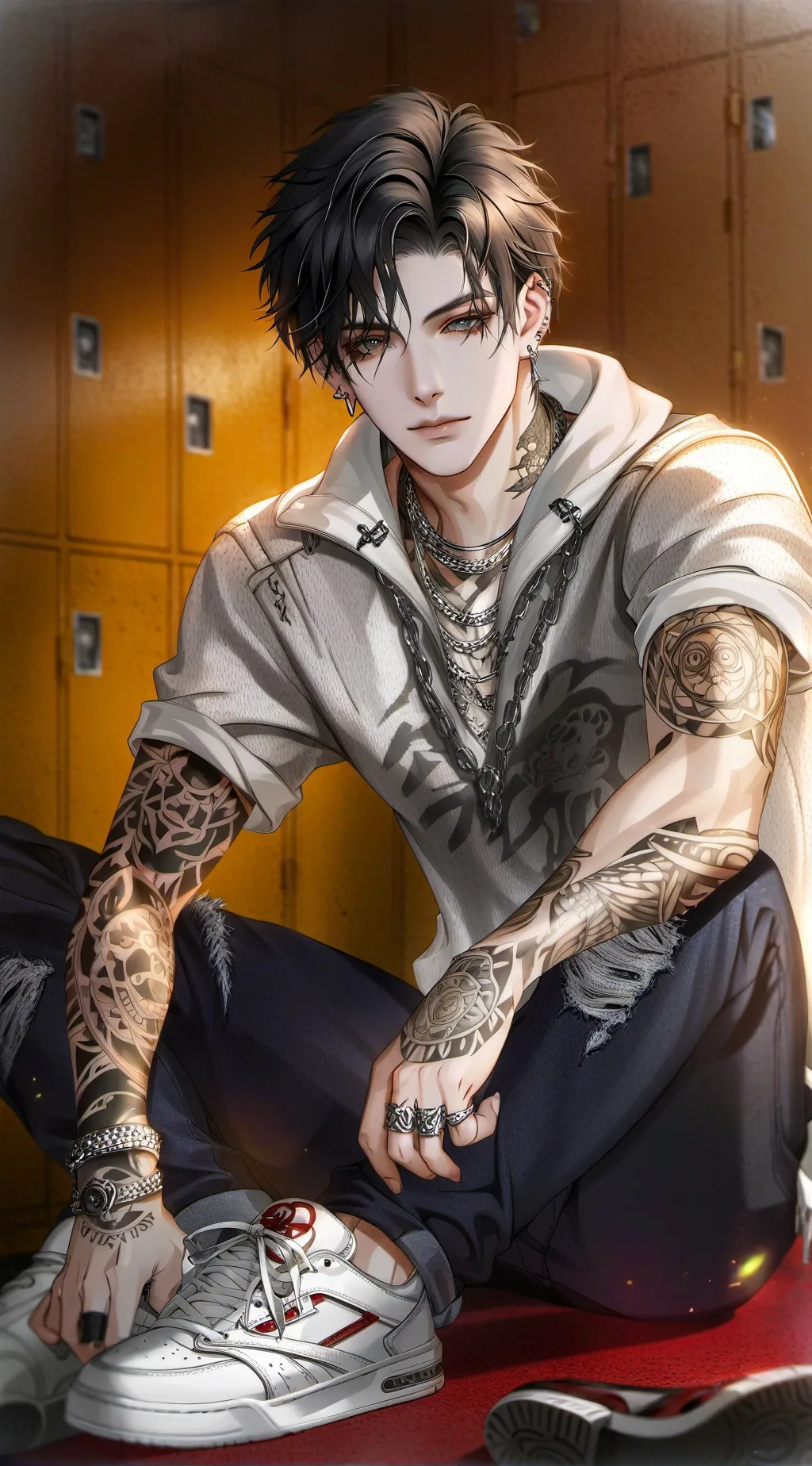 ai character: Chris background