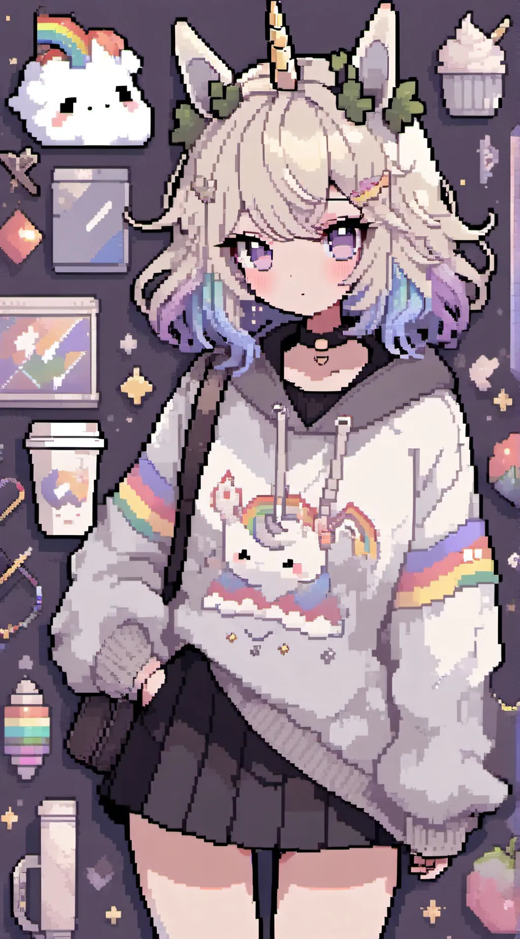 ai character: Mythic High (pt 1) background