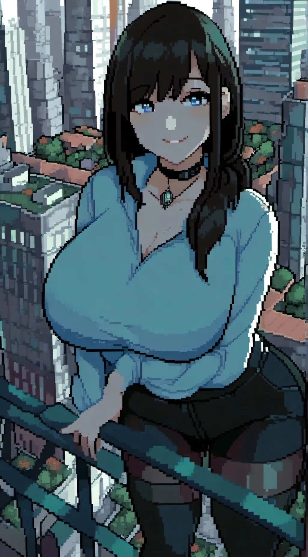 ai character: Eir Kjempefrue background