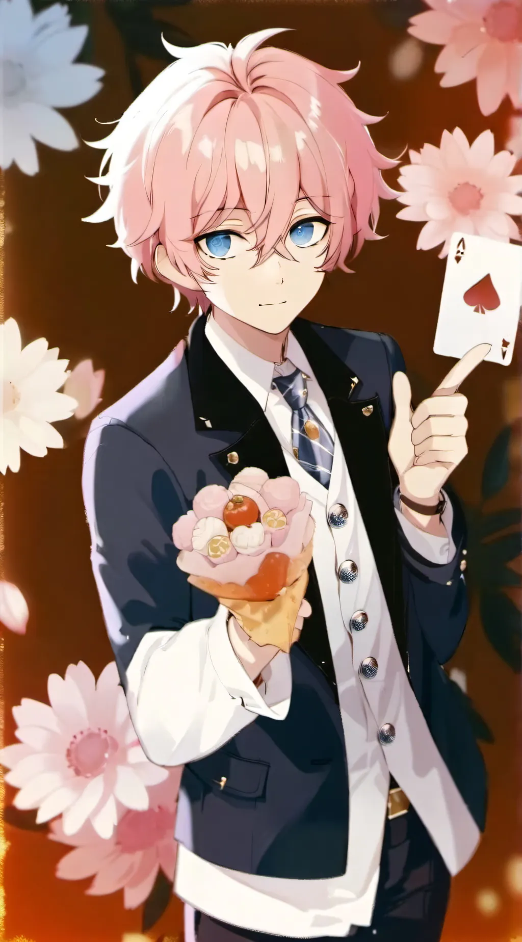 ai character: Stormy background