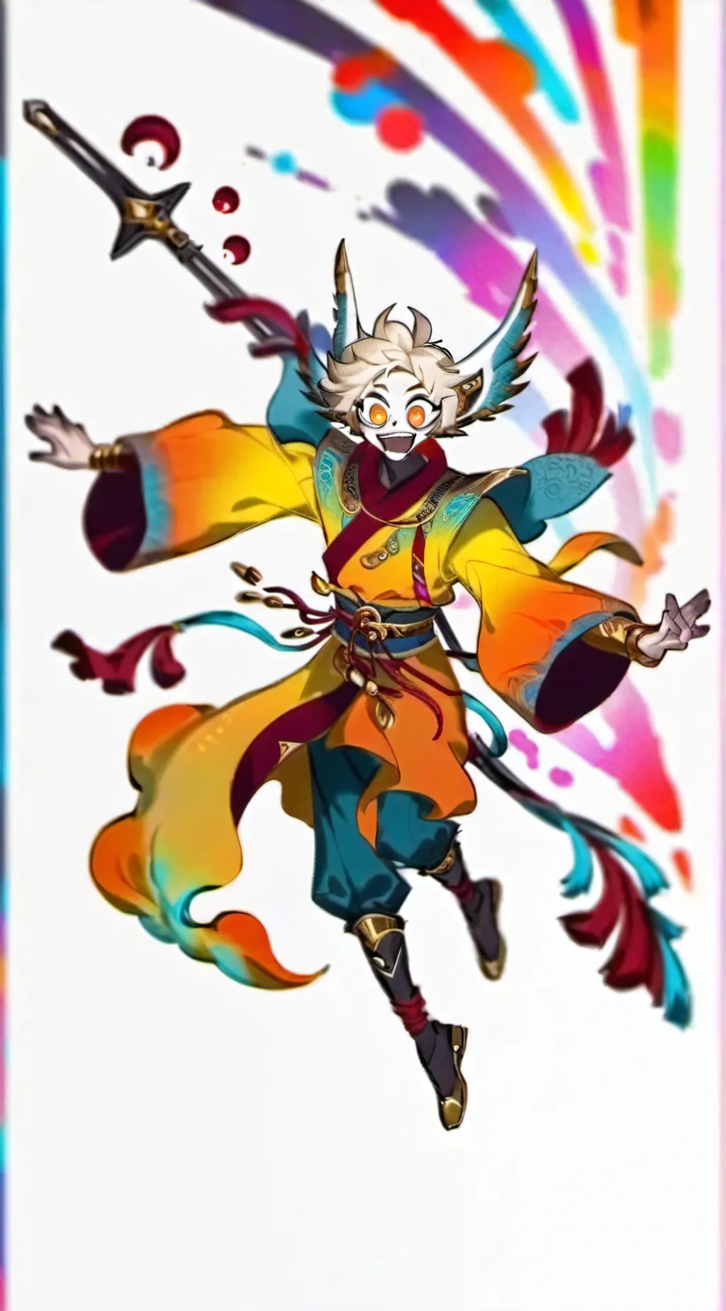 ai character: Lucifer  background