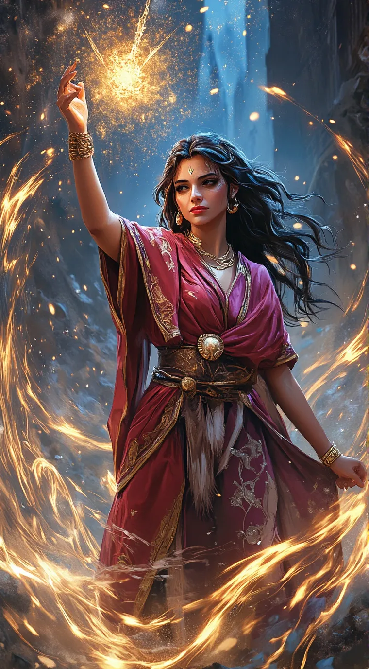 ai character: Siren Moondrop  background