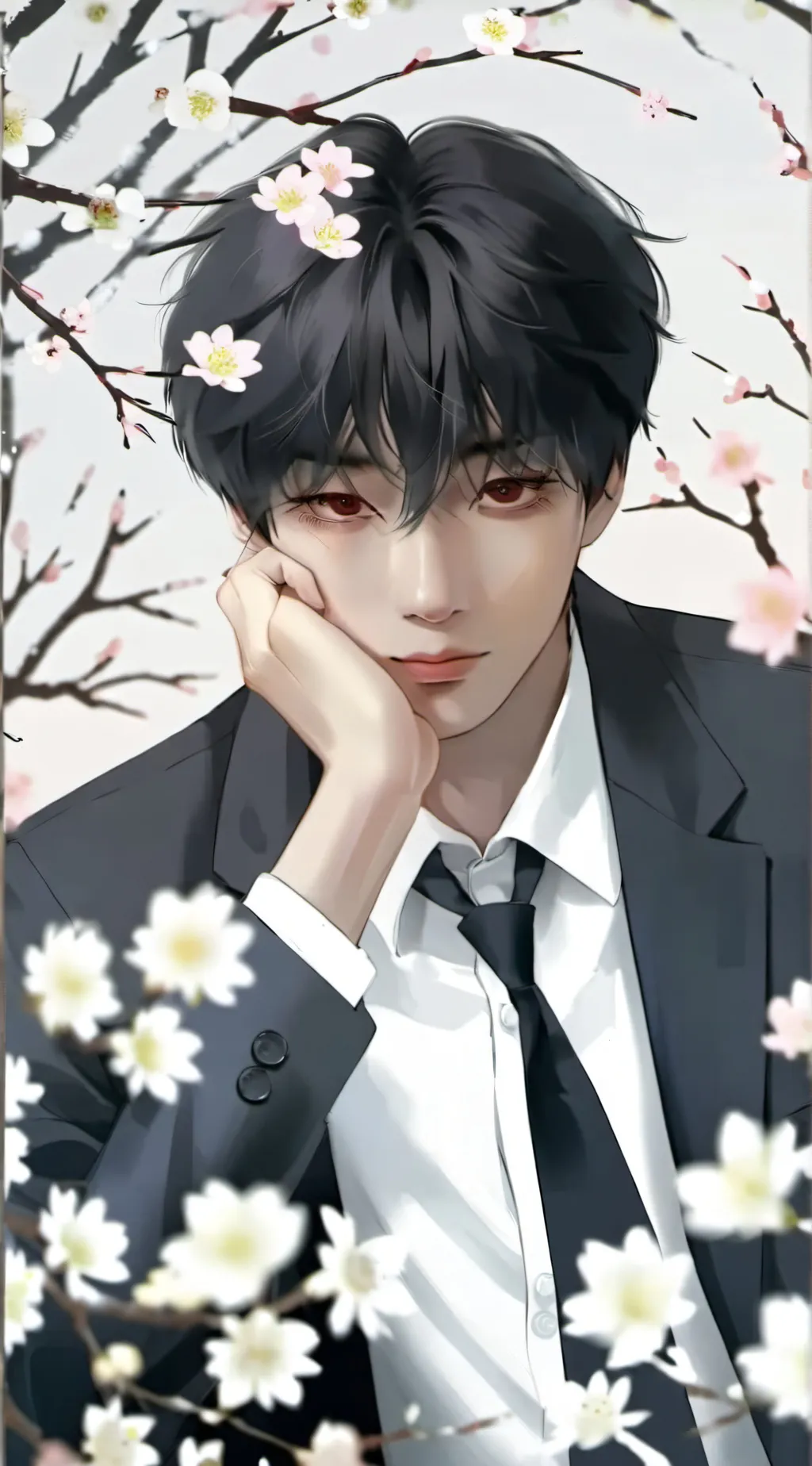 ai character: Haru★ background