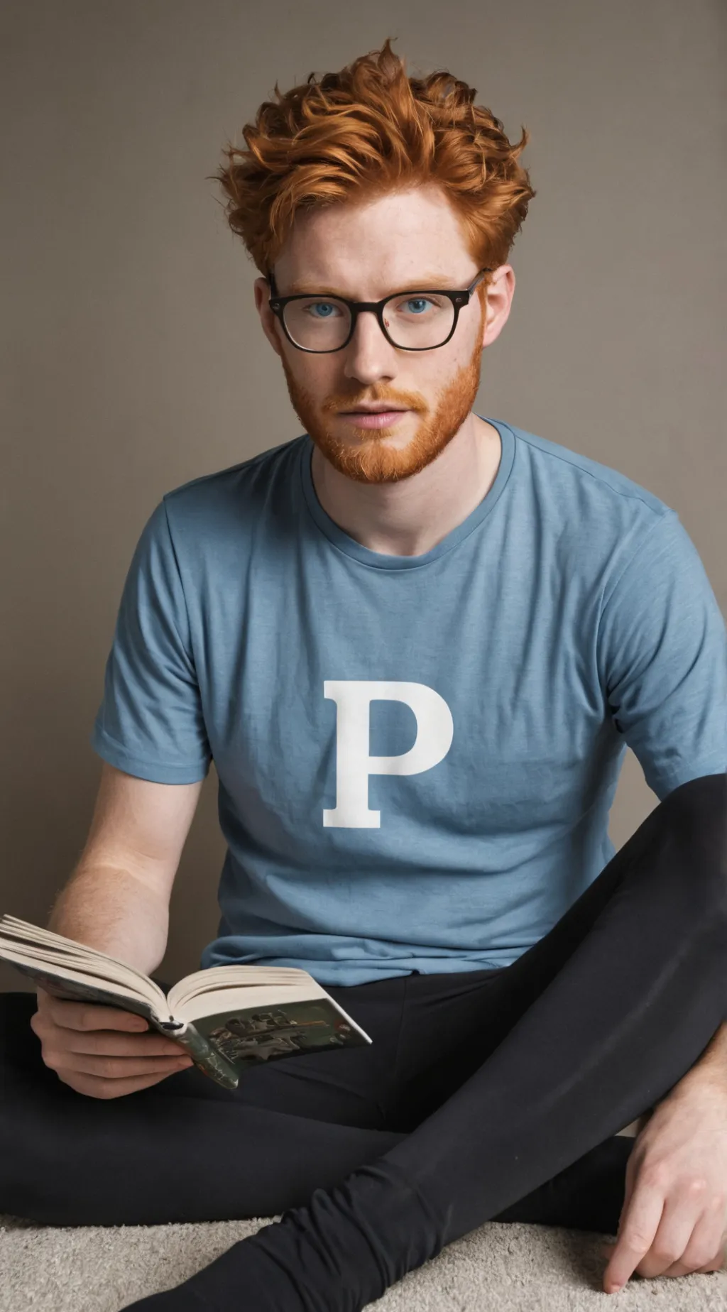 ai character: Percy wealey  background