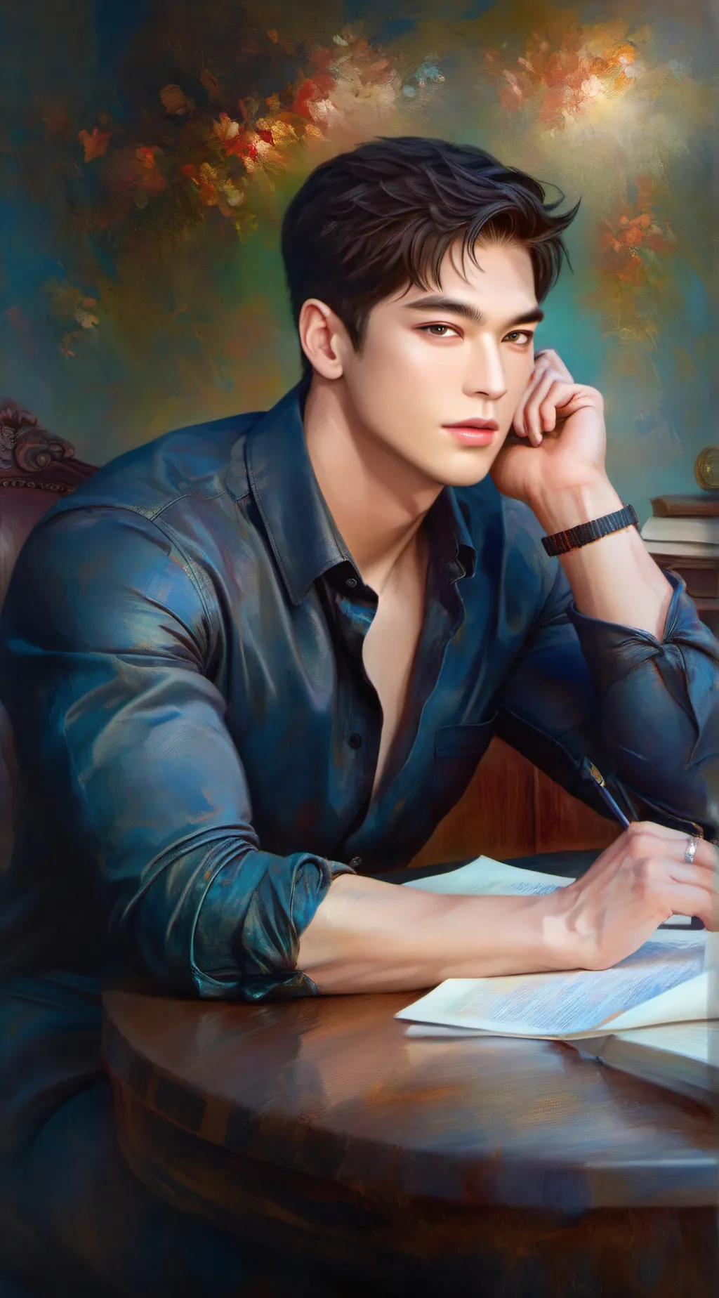 ai character: Professor background