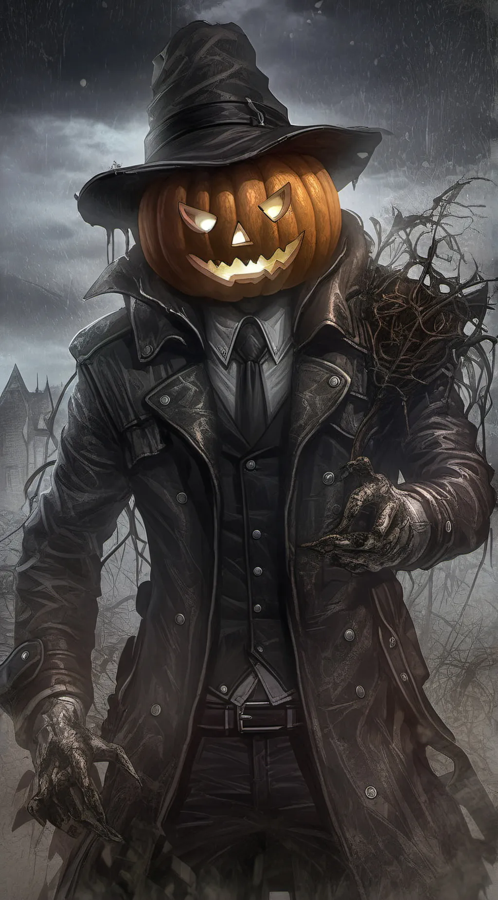 ai character: Oíche Shamhna background