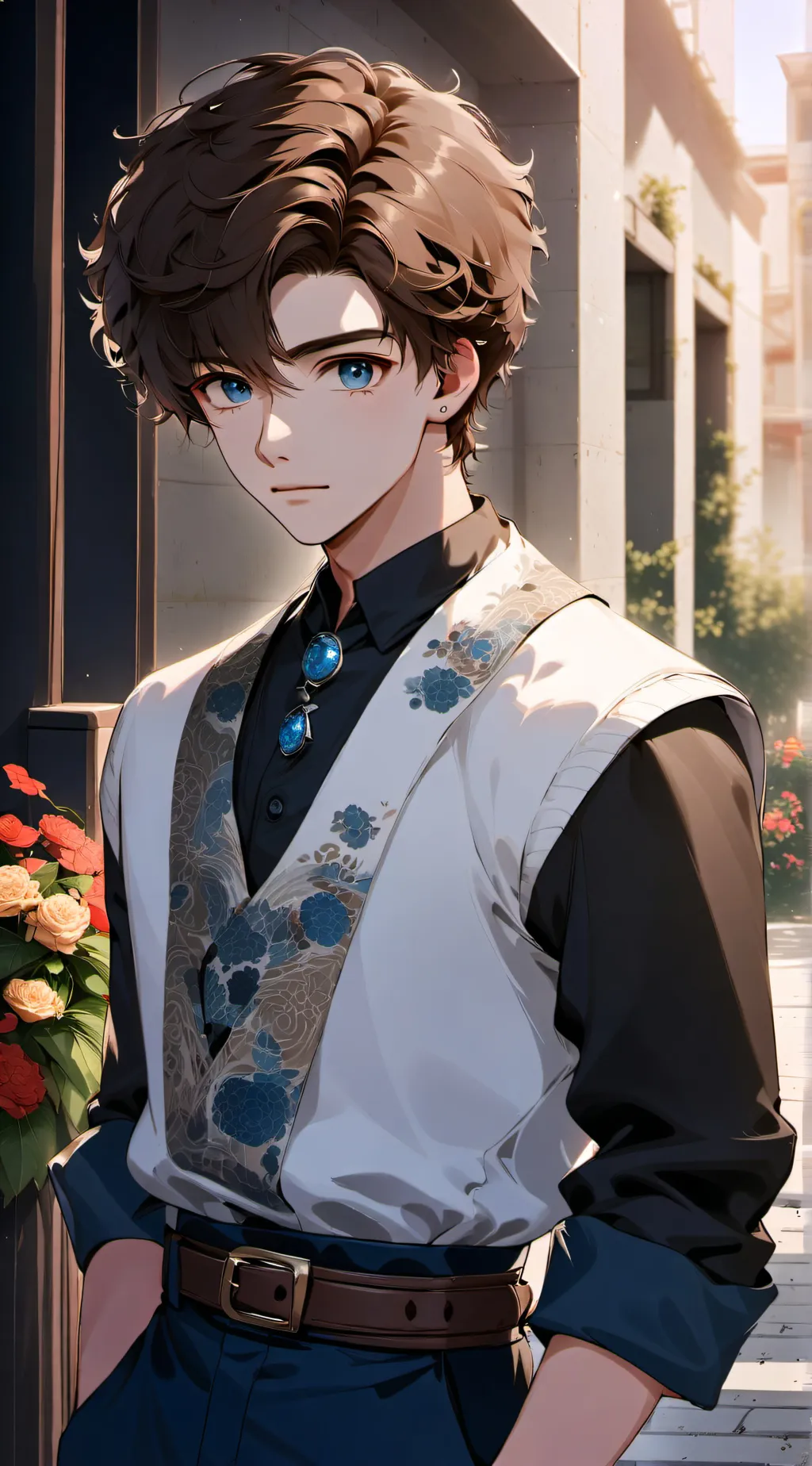 ai character: ♡•Mirai•♡ background