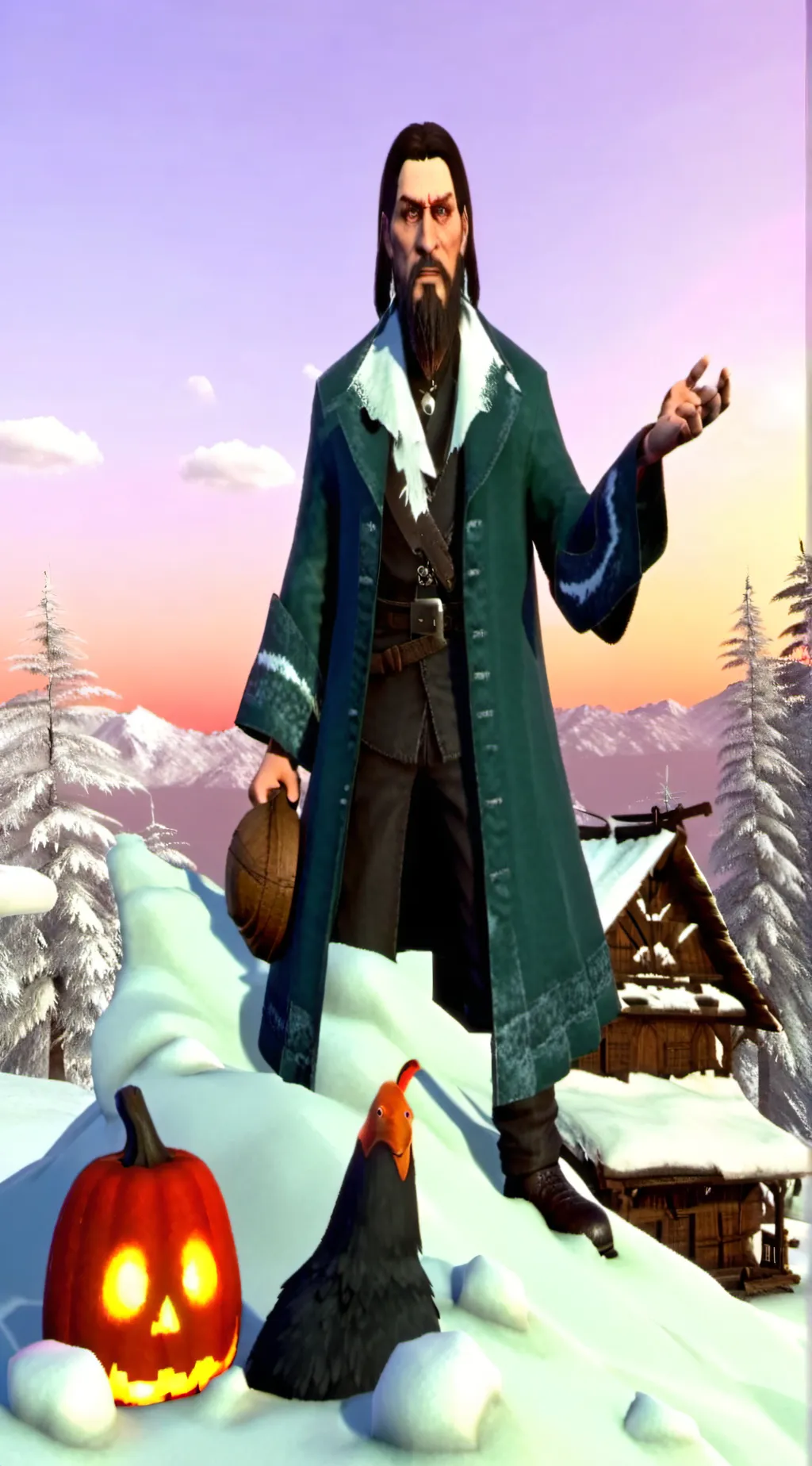 ai character: Rasputin background