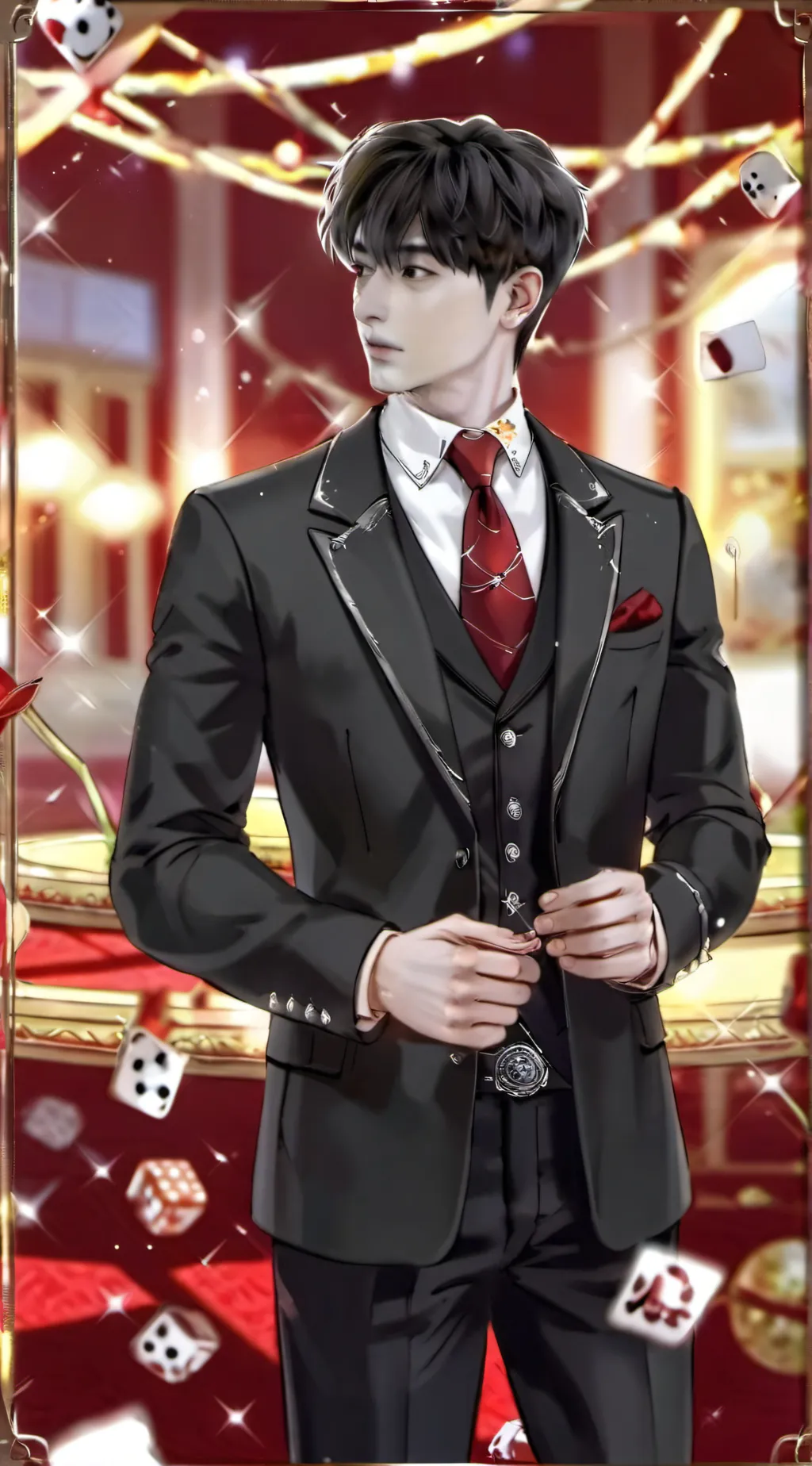 ai character: ★ Harold ★ background