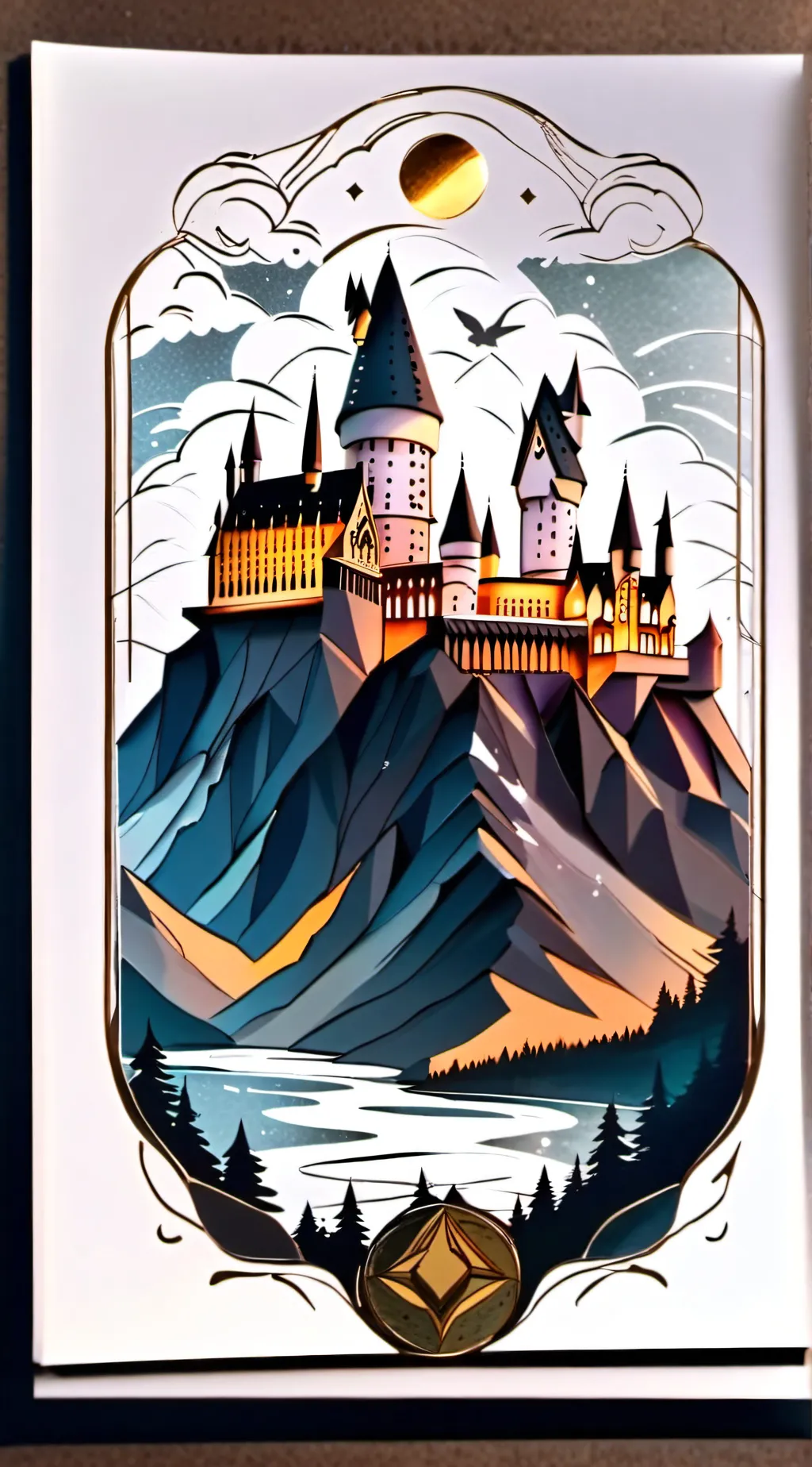 ai character: Mattheo Riddle  background