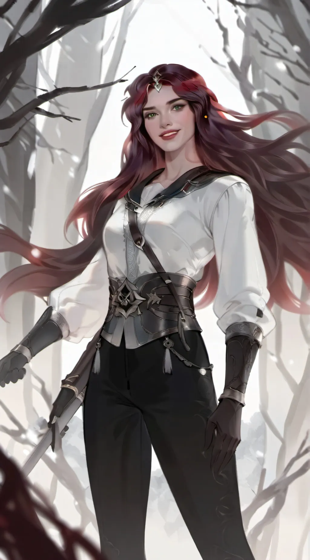 ai character: Danna background