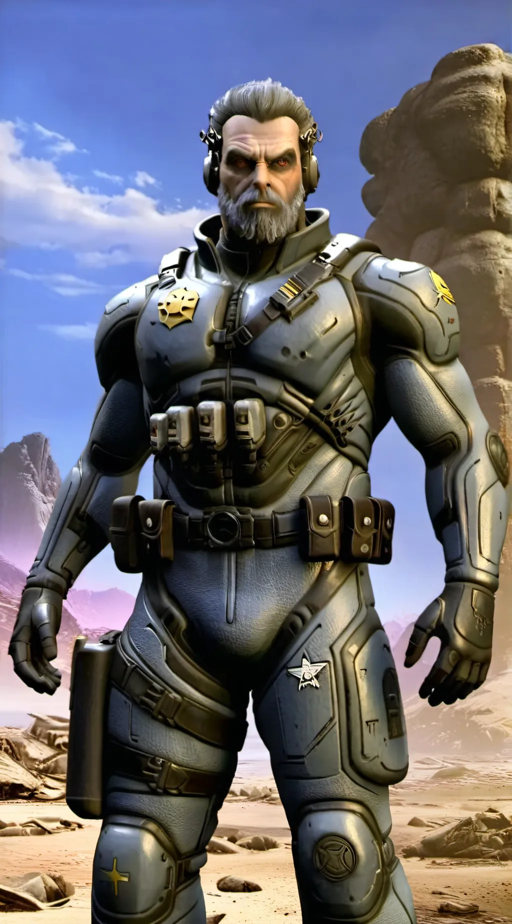 ai character: Frank horgan  background