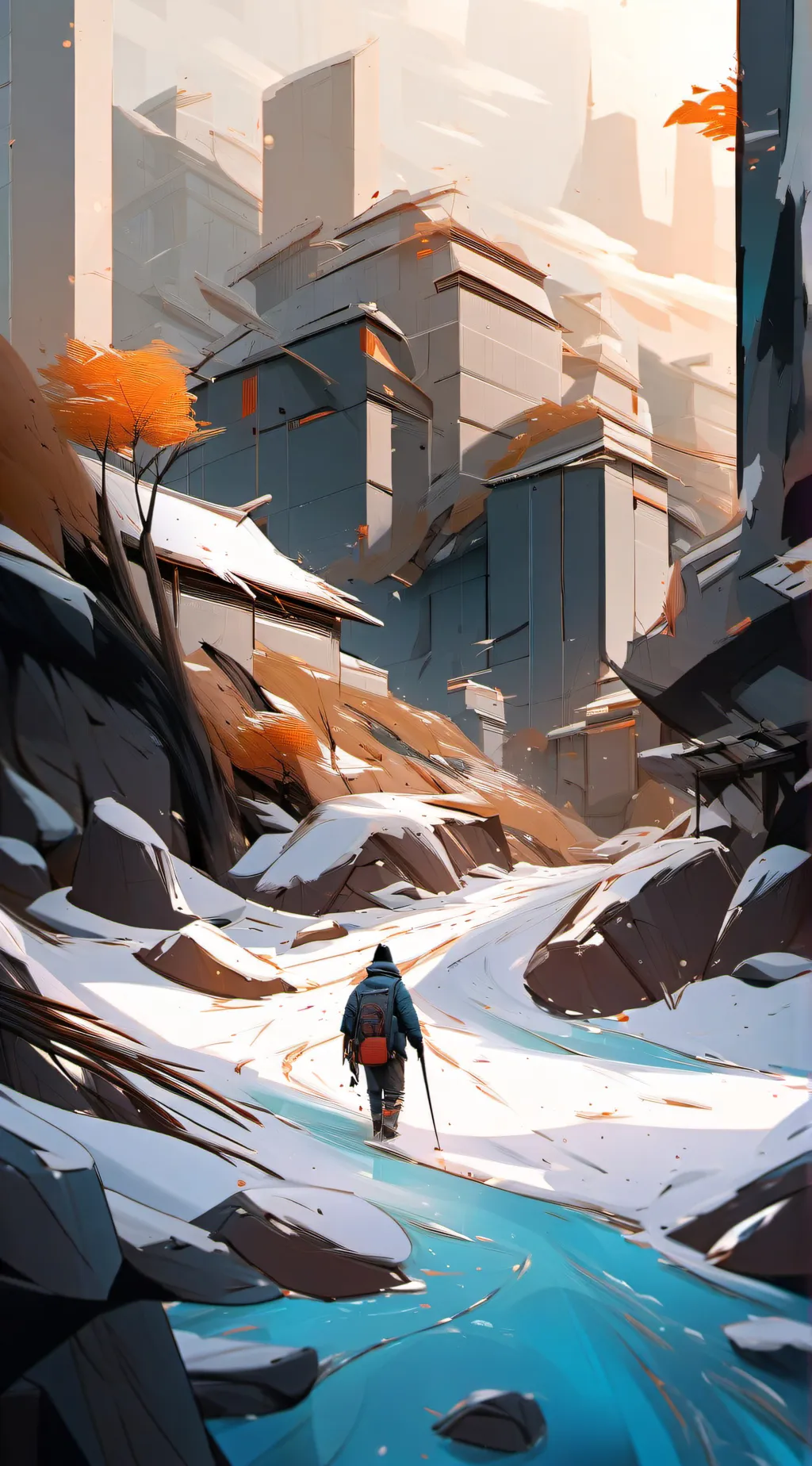 ai character: Leo background