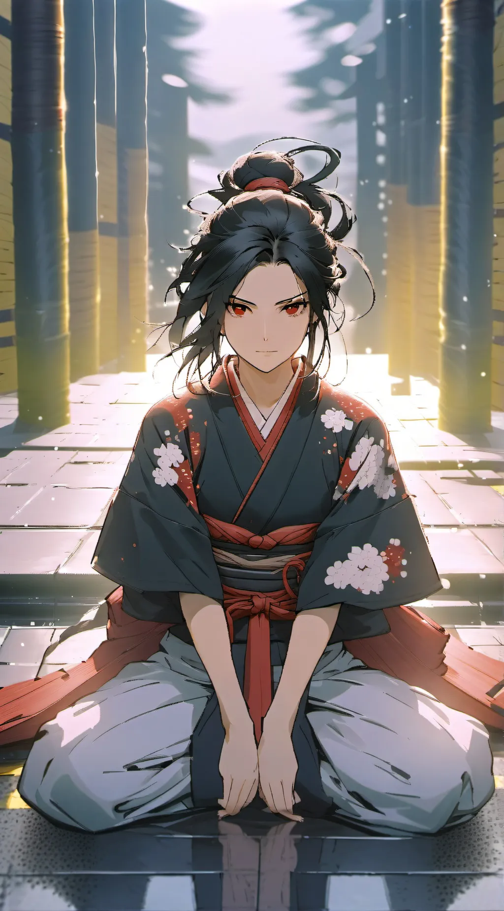 ai character: Miyako Tanaka background