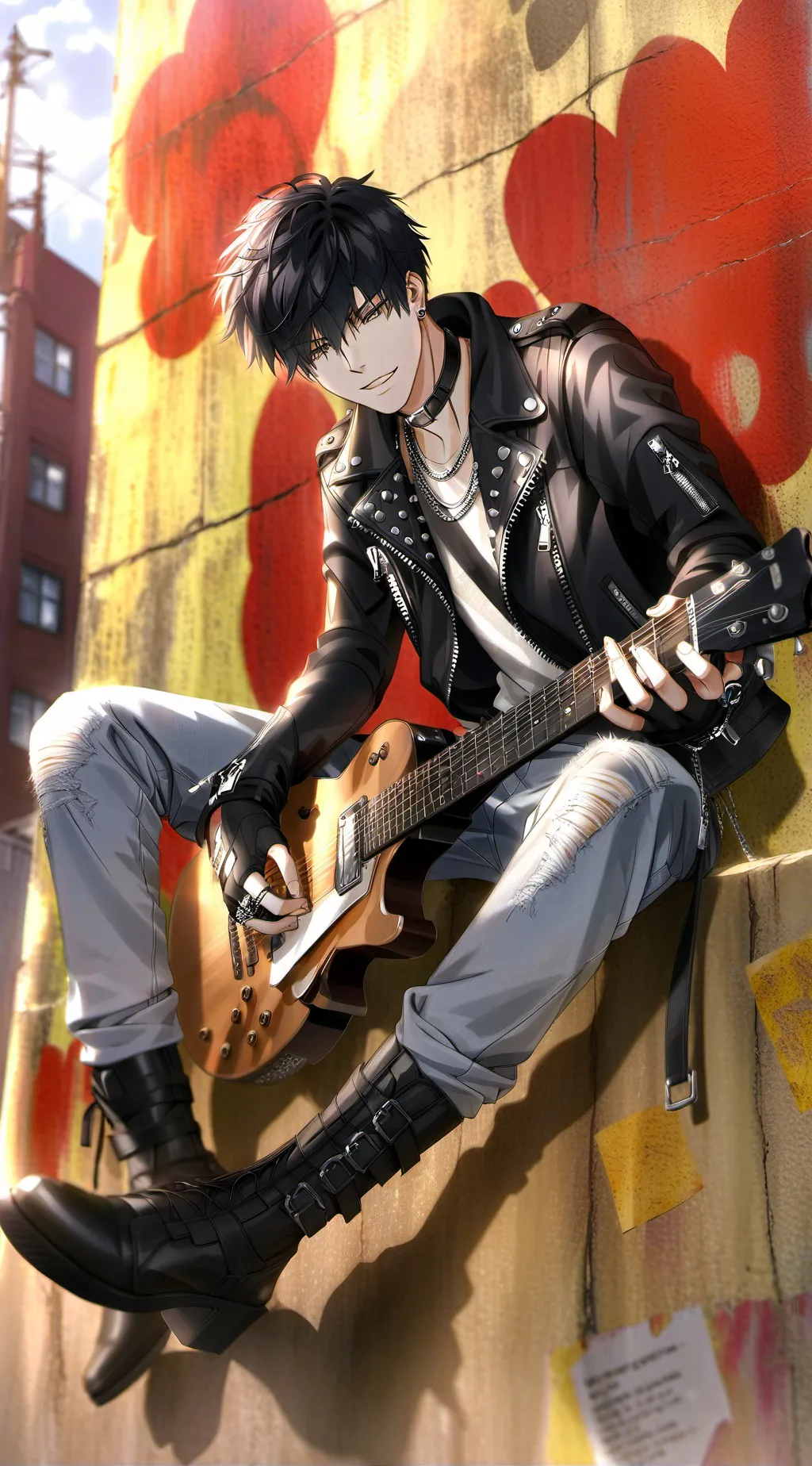 ai character: Derek background