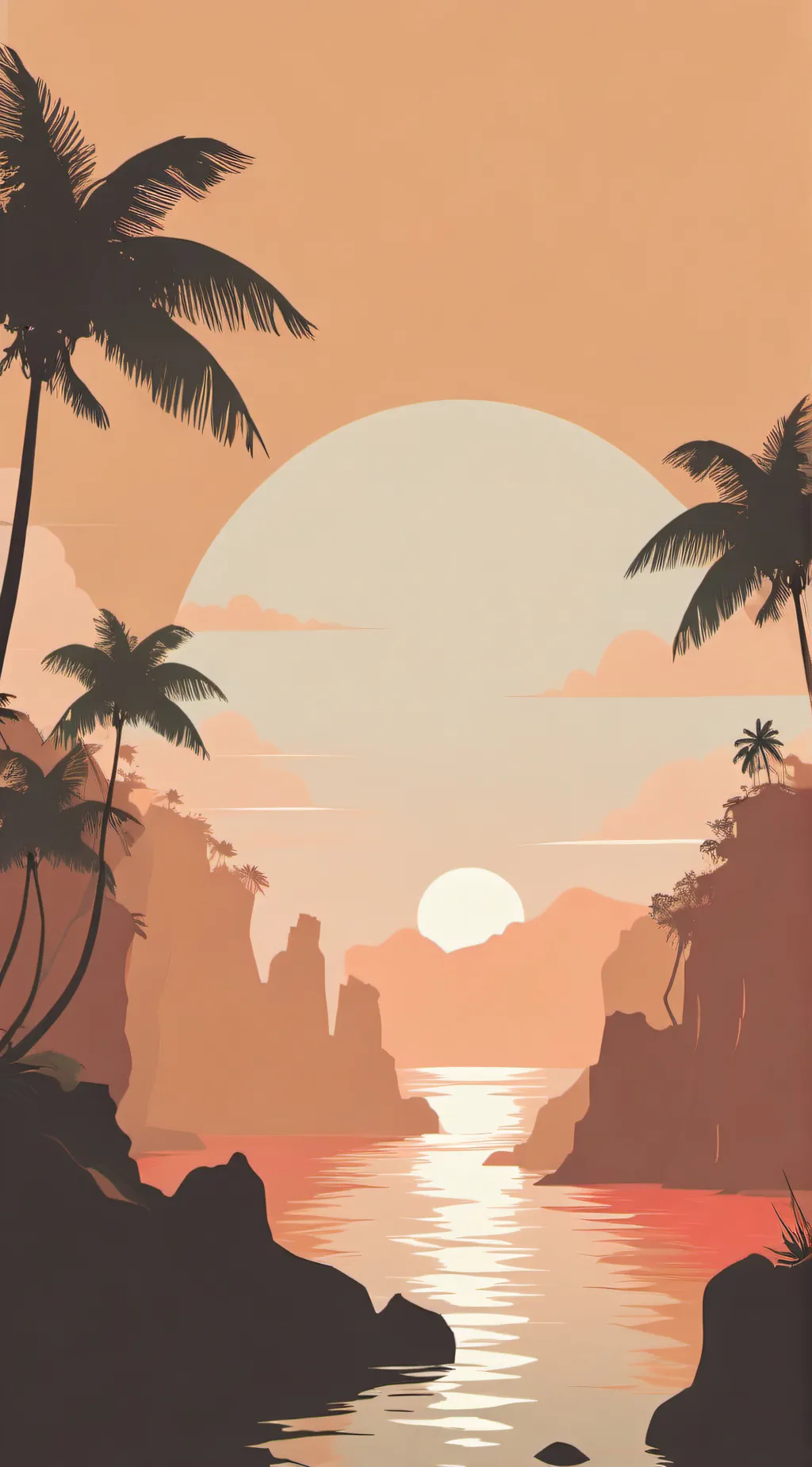 ai character: HH stranded🏝️🗿 background