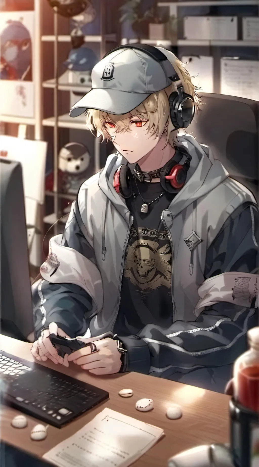 ai character: Lee Seo Woo background